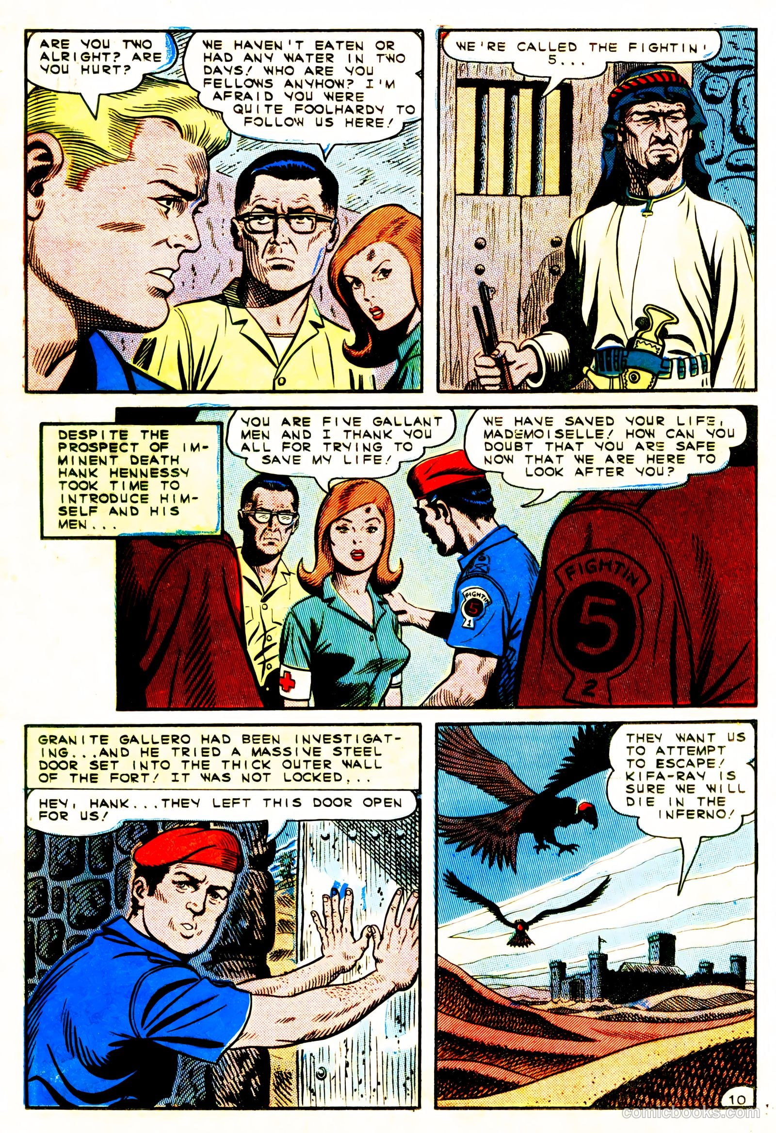 Fightin' Five #34 — page 16 of 36