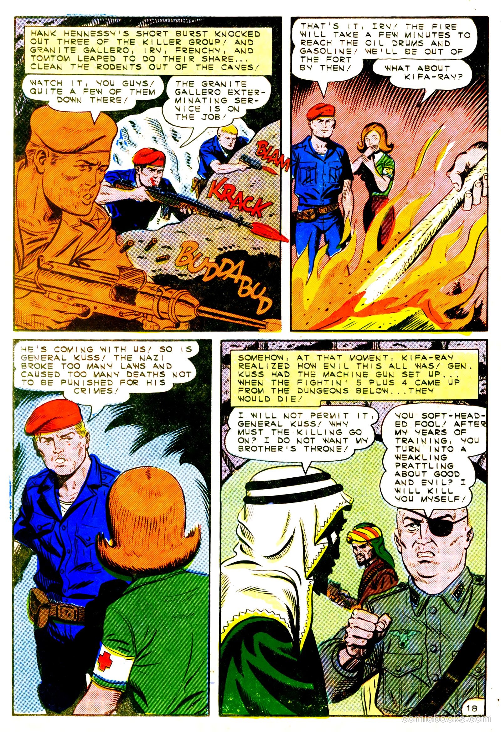 Fightin' Five #34 — page 26 of 36