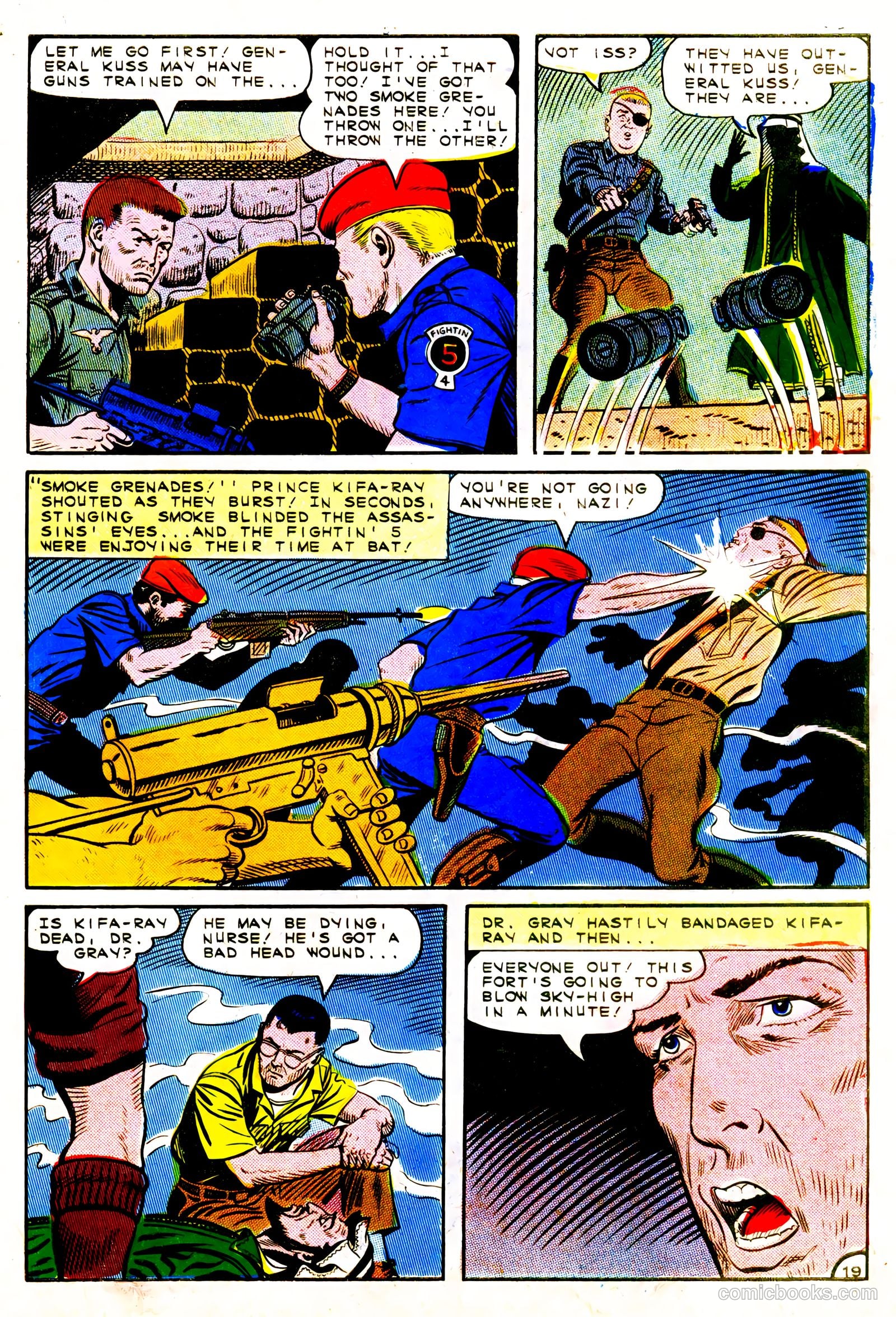 Fightin' Five #34 — page 27 of 36