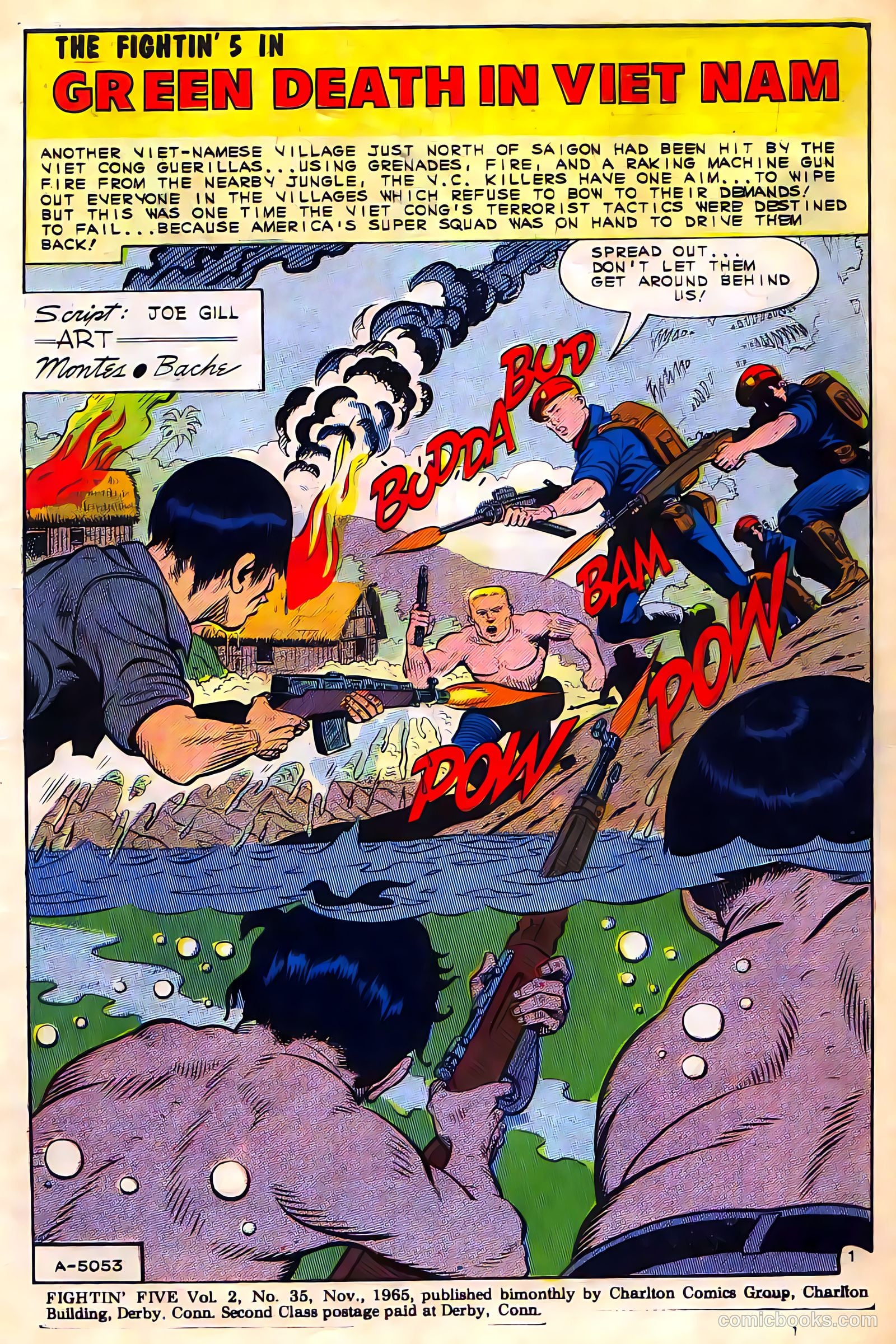 Fightin' Five #35 — page 3 of 36