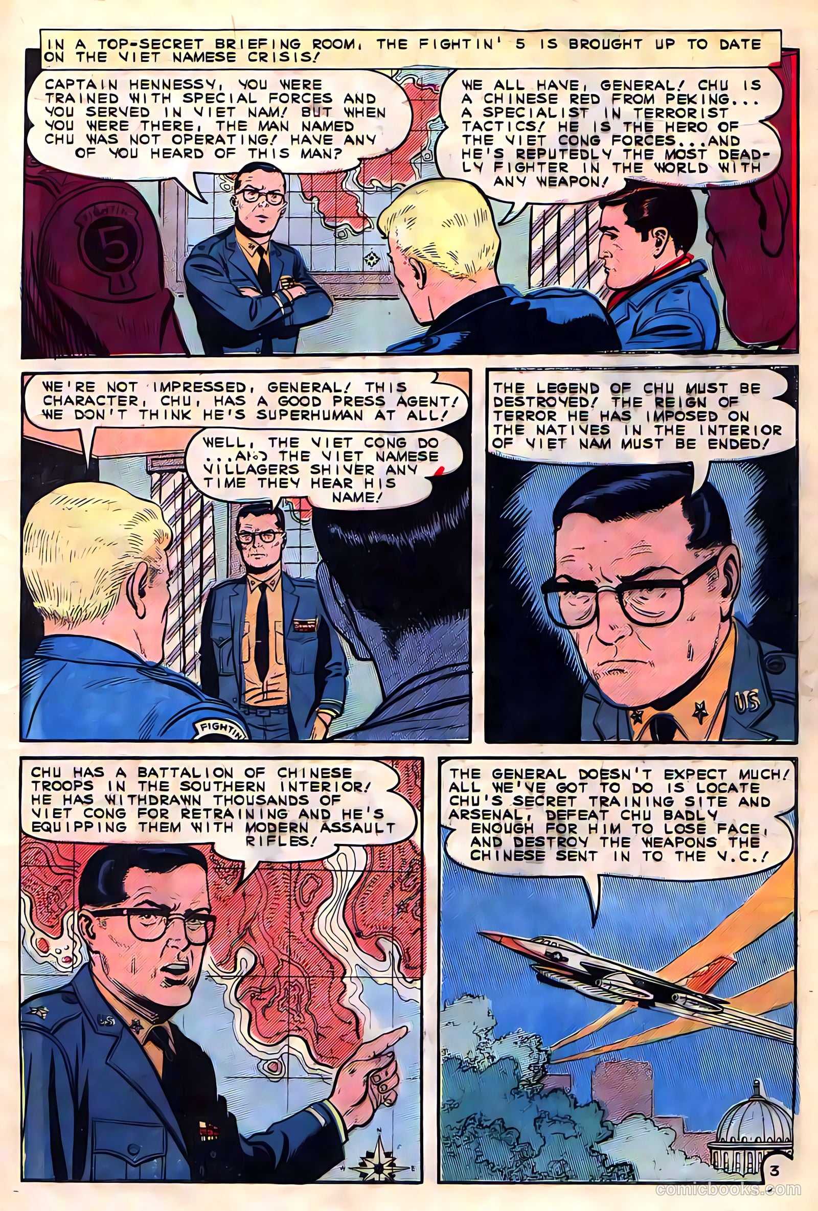 Fightin' Five #35 — page 5 of 36