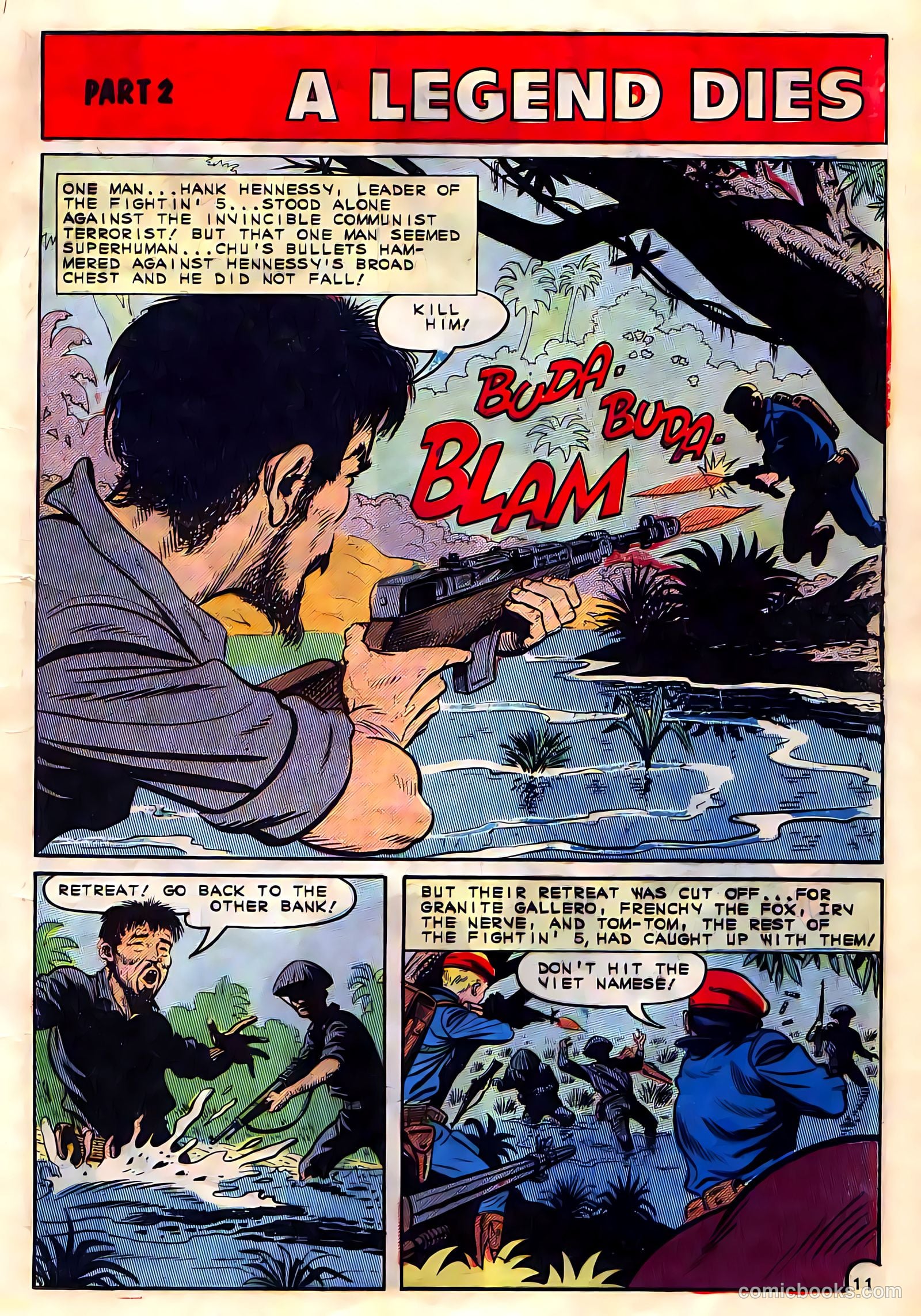Fightin' Five #35 — page 17 of 36