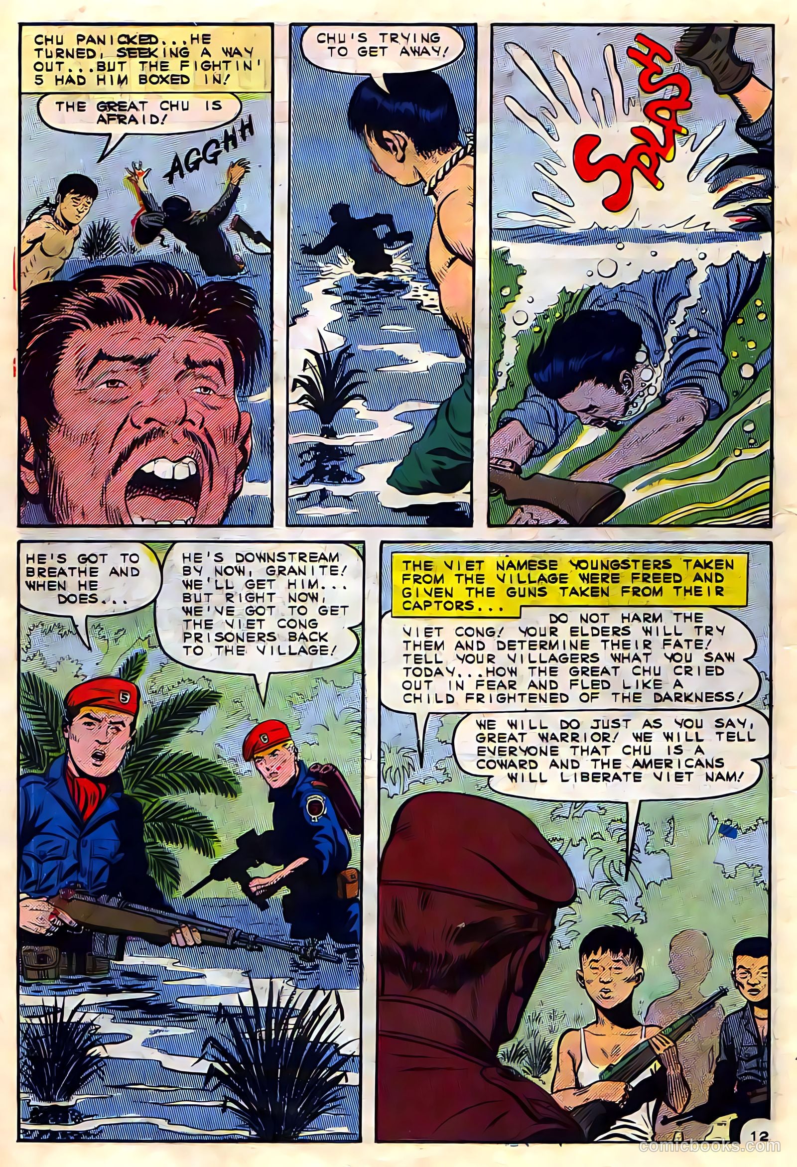 Fightin' Five #35 — page 18 of 36