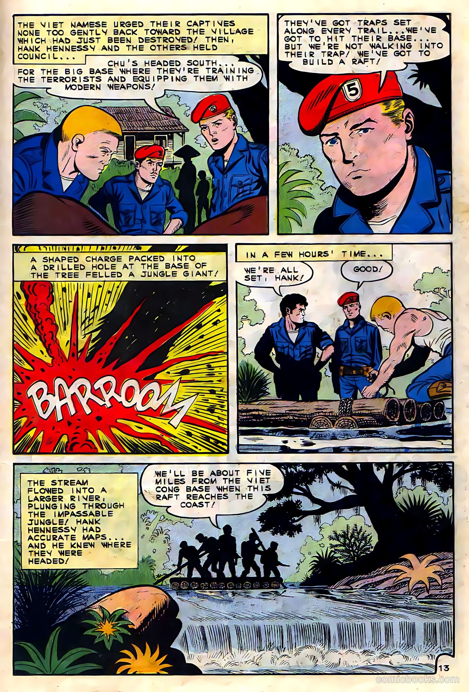 Fightin' Five #35 — page 19 of 36