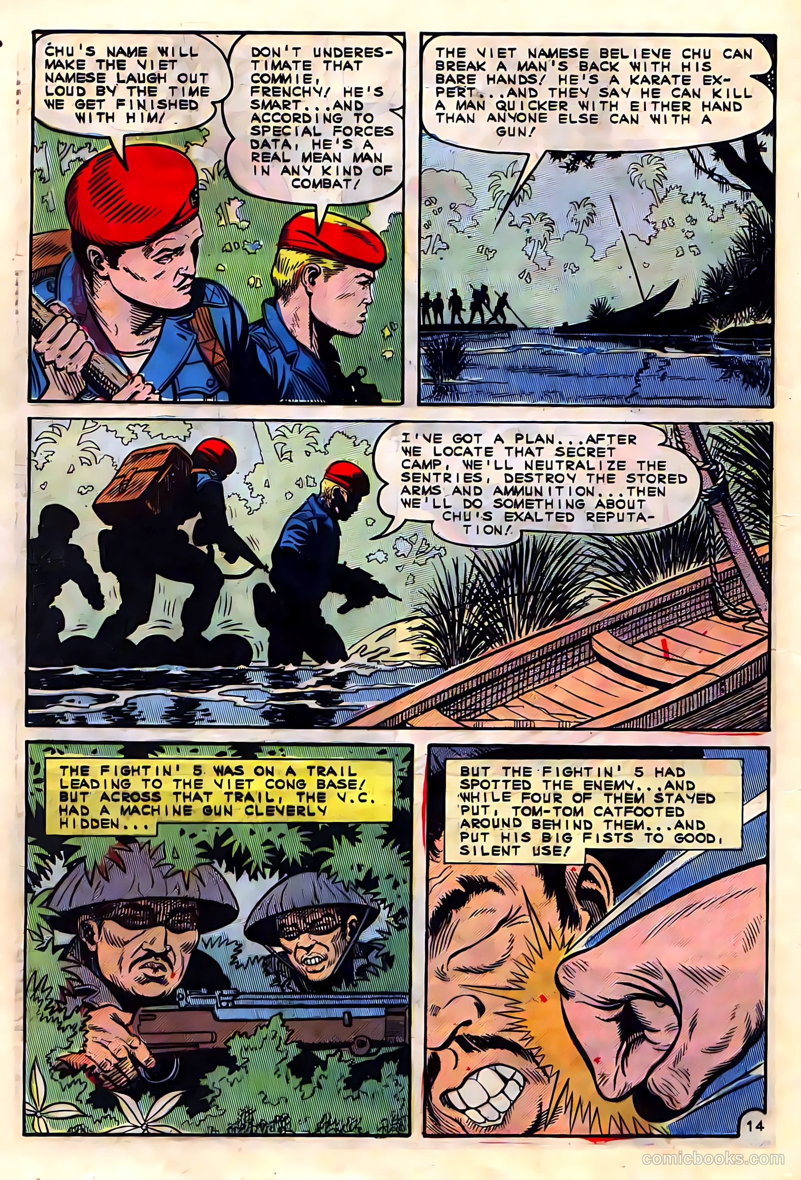 Fightin' Five #35 — page 20 of 36