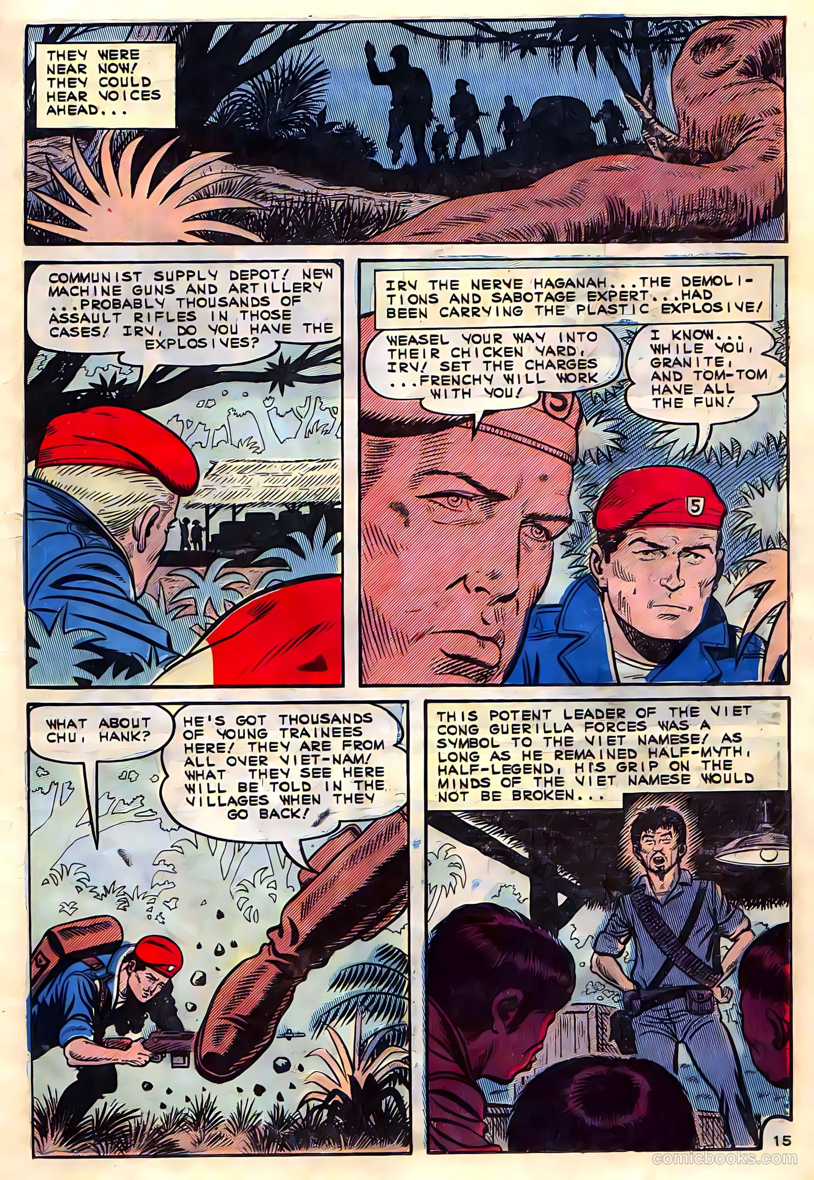 Fightin' Five #35 — page 21 of 36