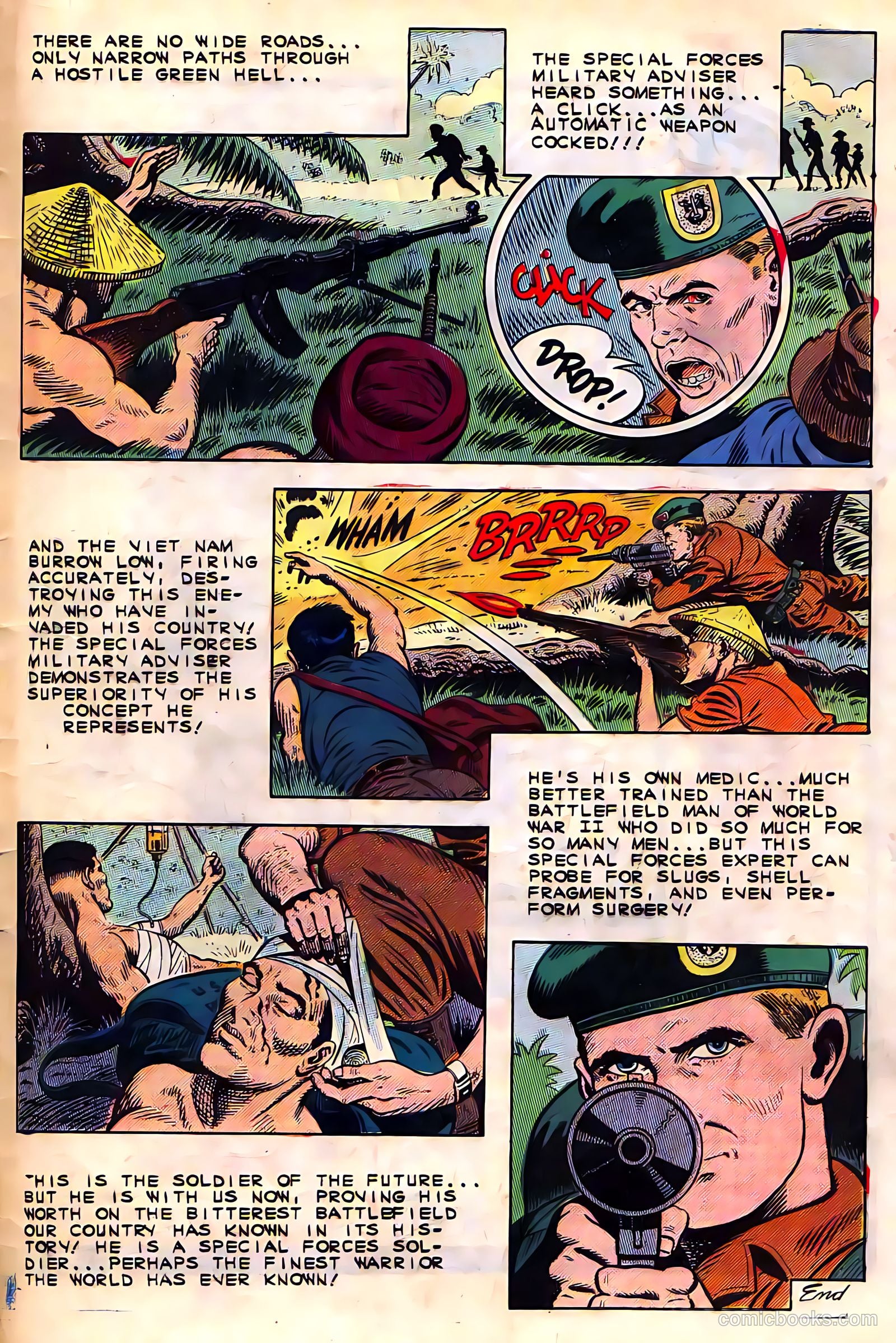 Fightin' Five #35 — page 33 of 36