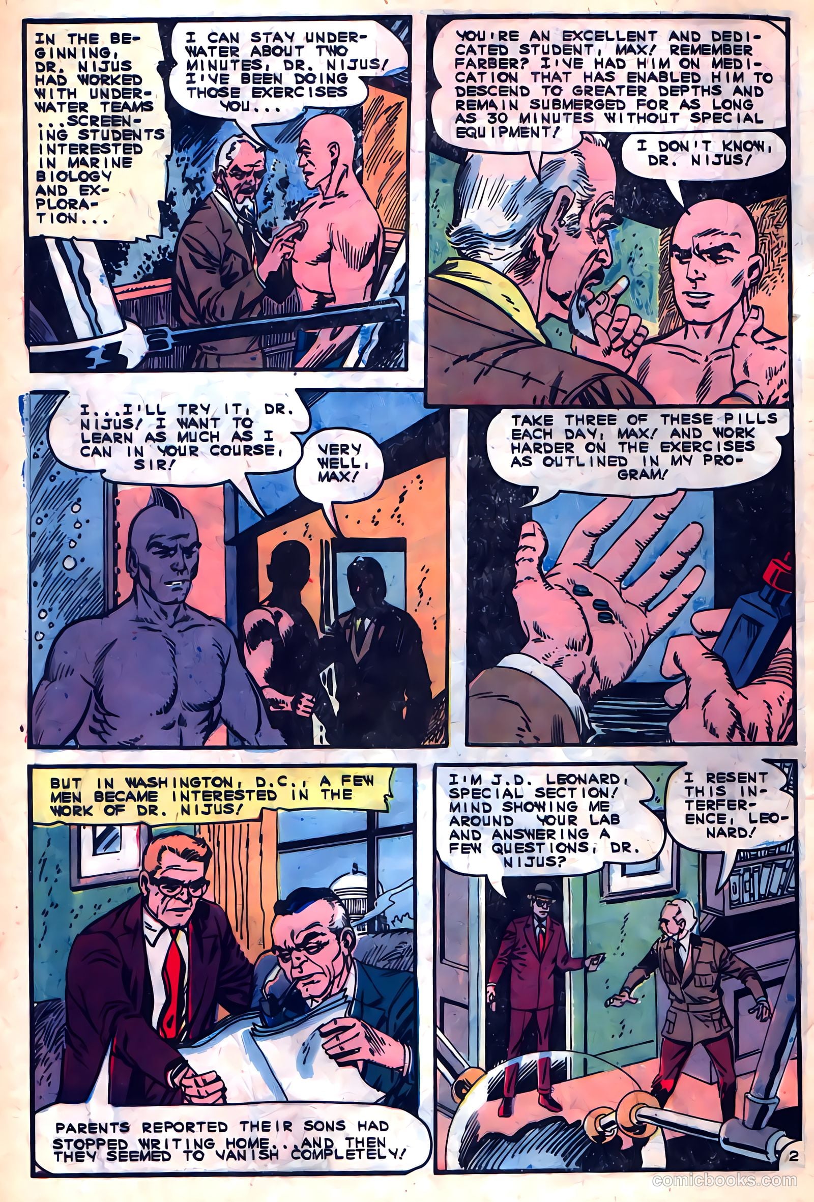 Fightin' Five #36 — page 4 of 36