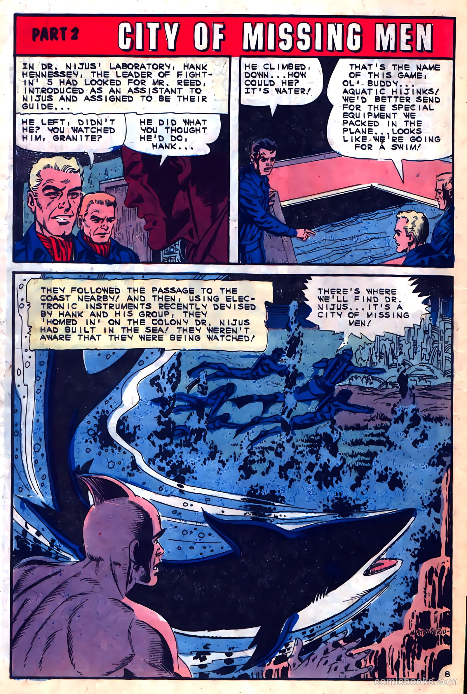 Fightin' Five #36 — page 12 of 36