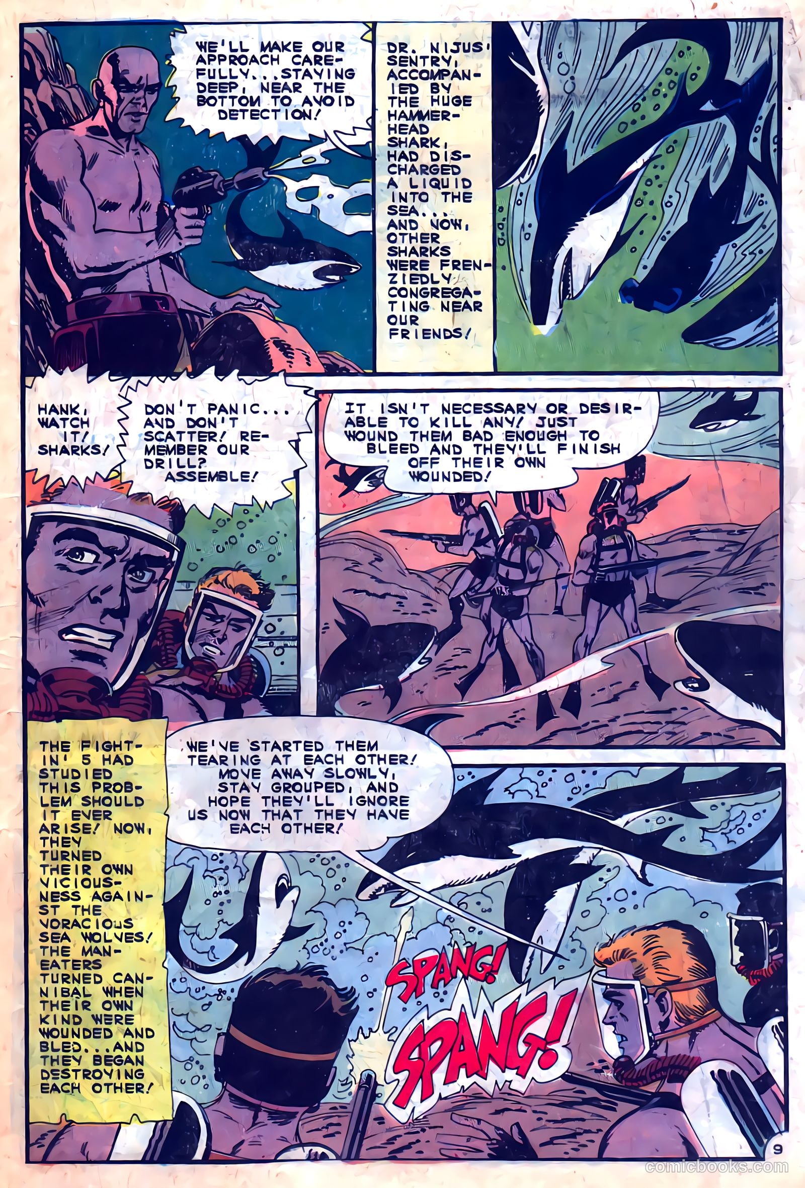 Fightin' Five #36 — page 15 of 36