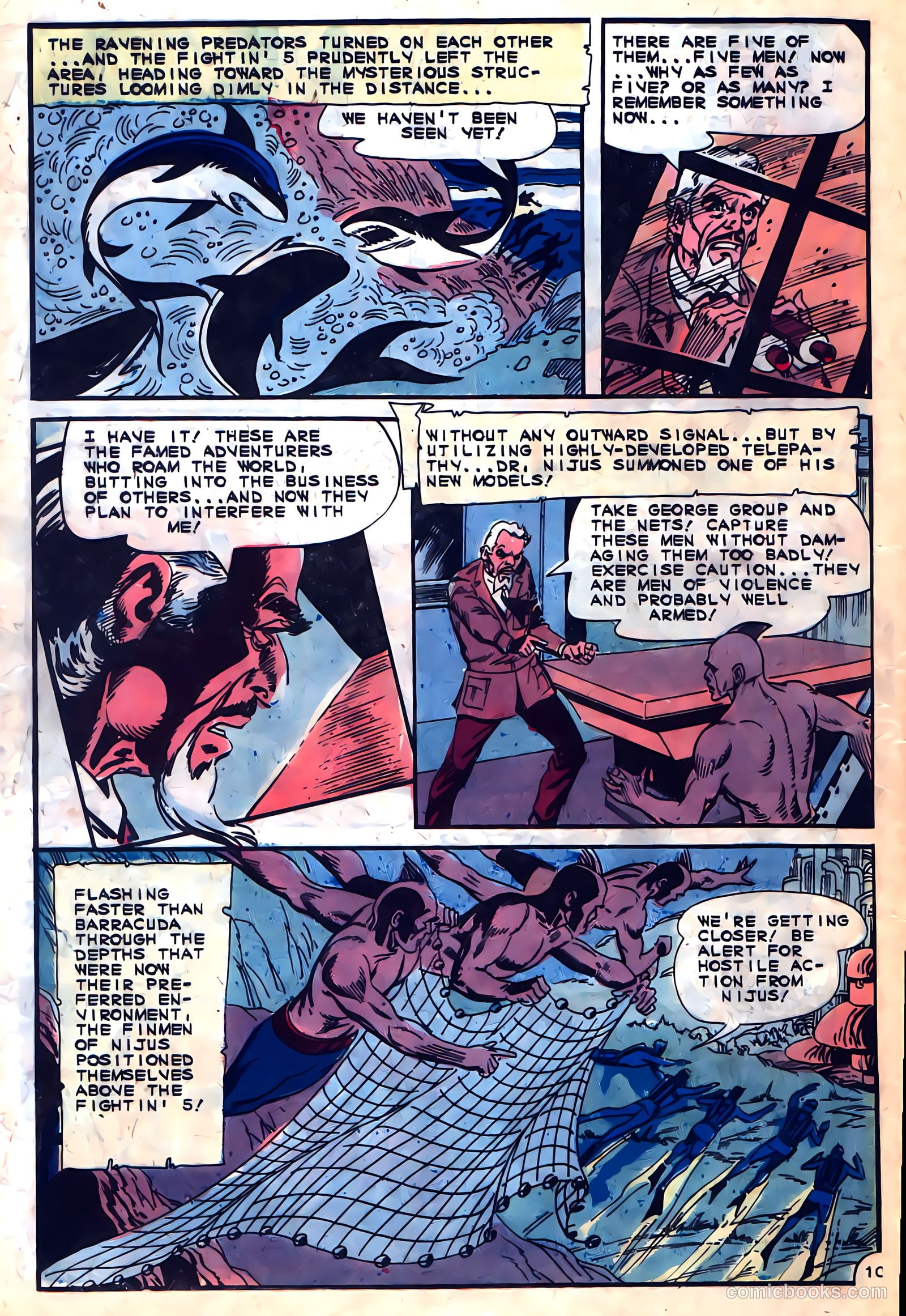 Fightin' Five #36 — page 16 of 36