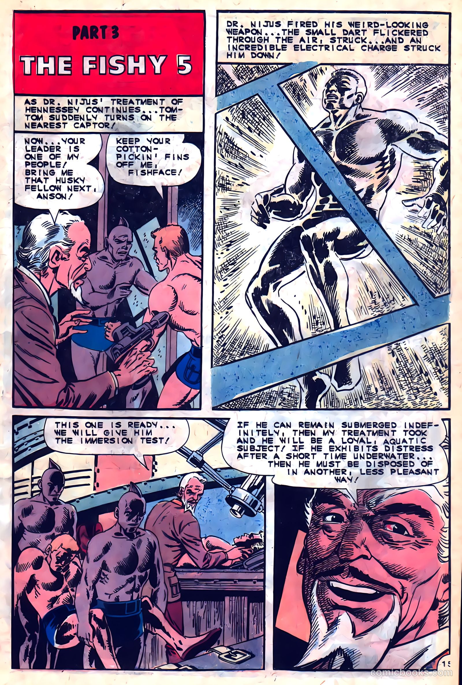 Fightin' Five #36 — page 21 of 36