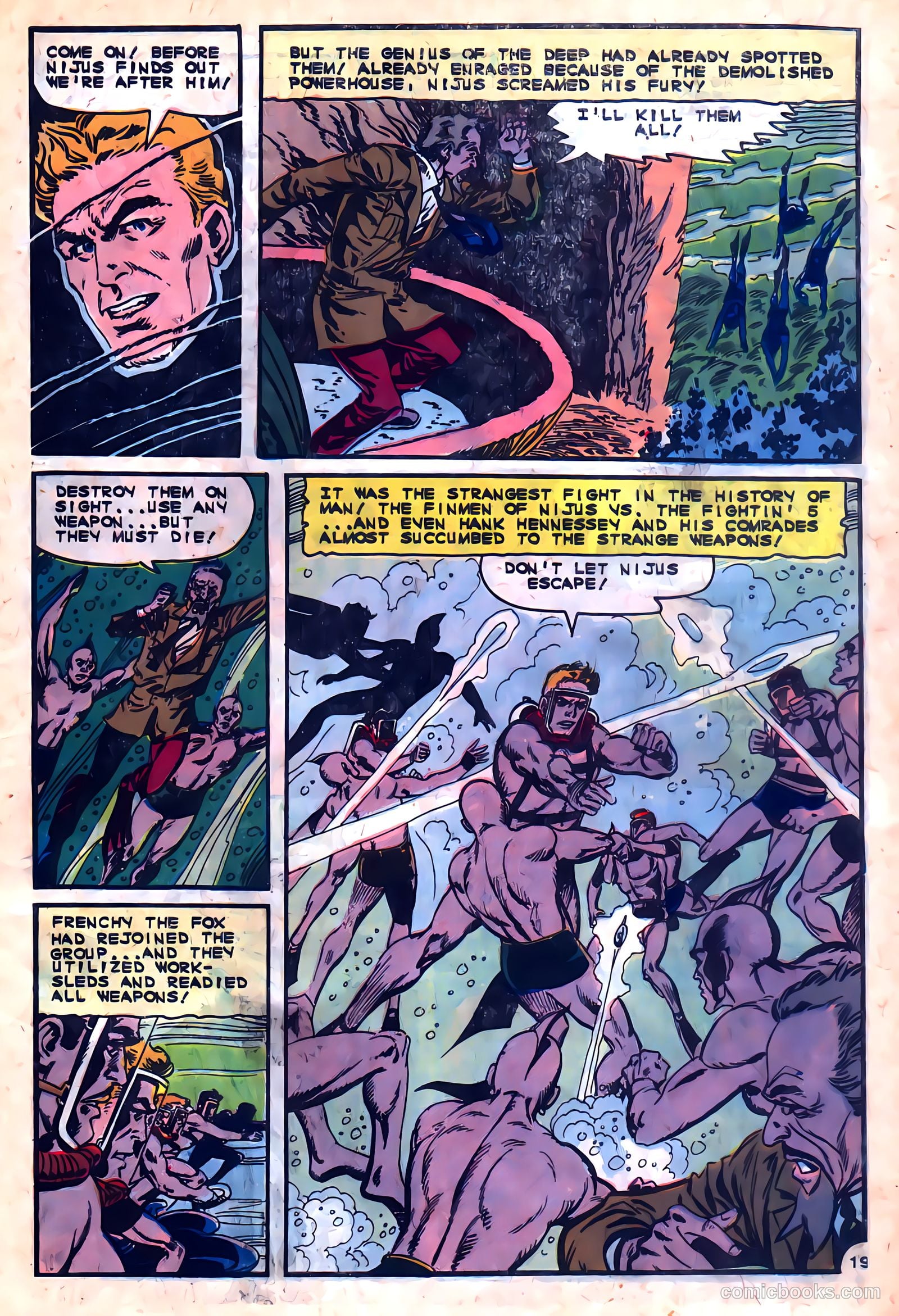 Fightin' Five #36 — page 27 of 36