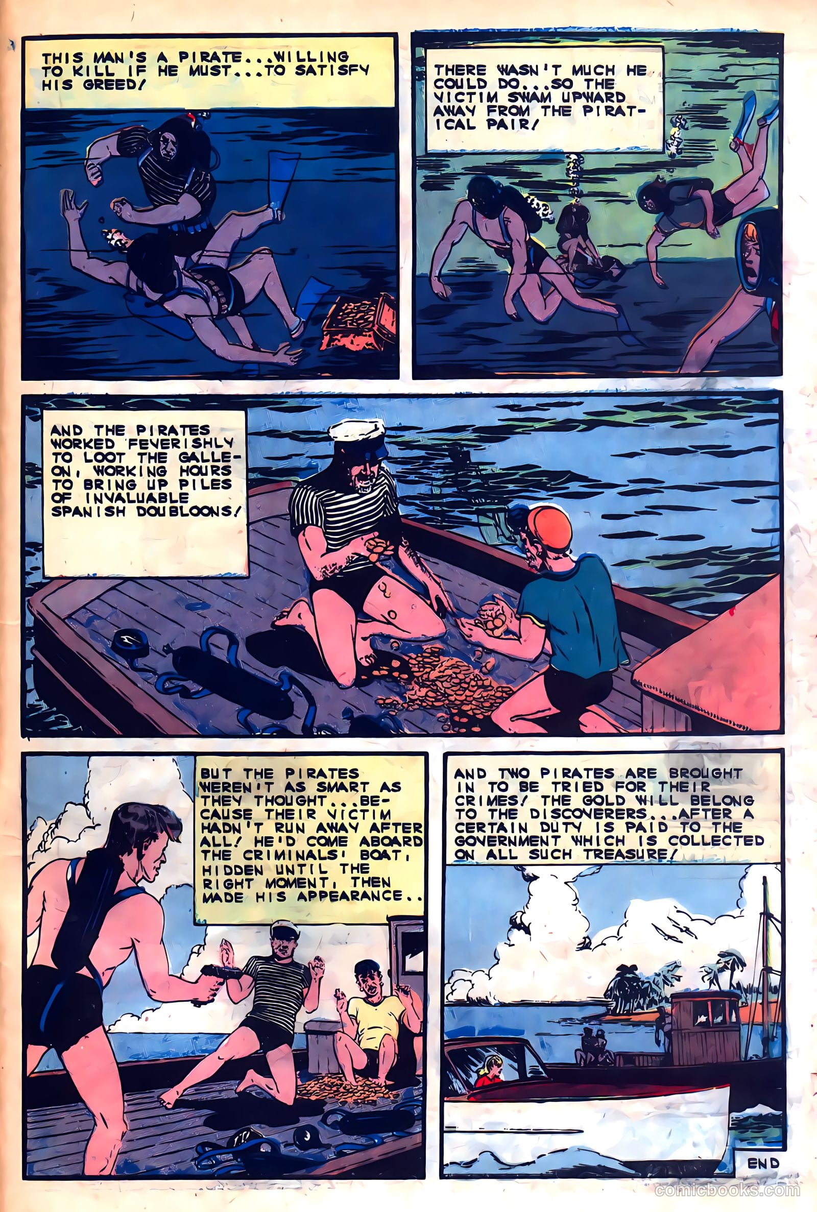 Fightin' Five #36 — page 33 of 36