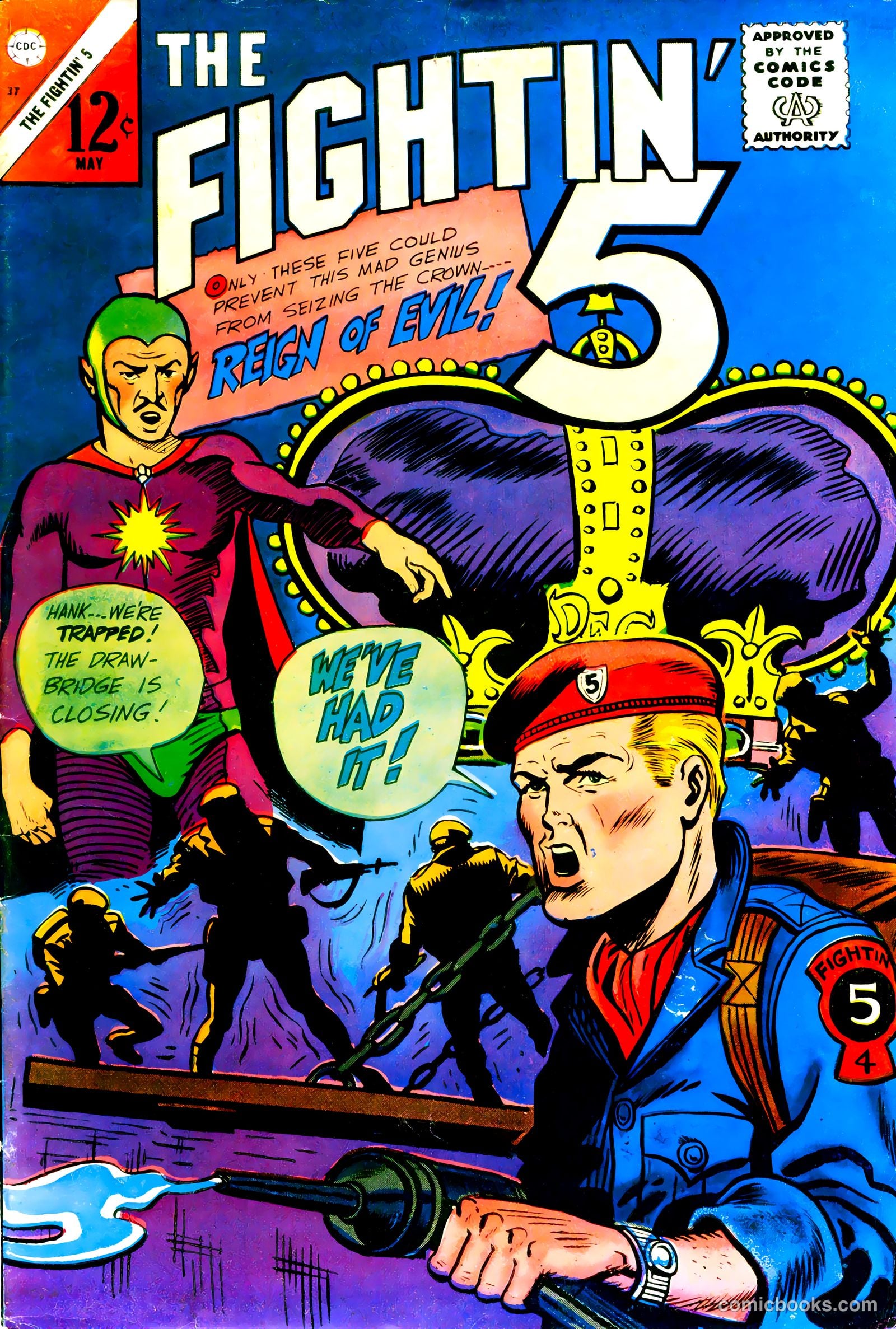 Fightin' Five #37 — page 1 of 36