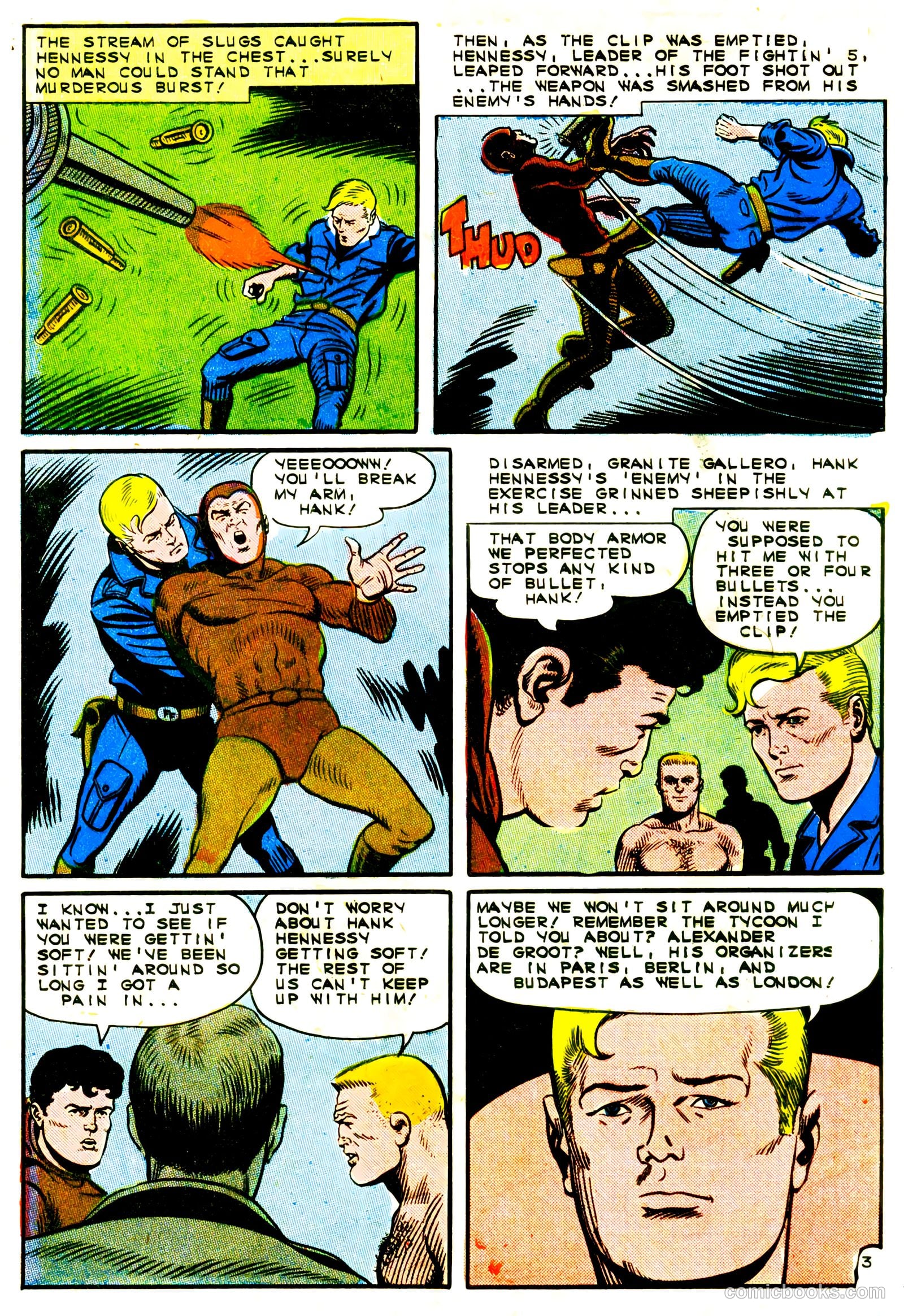 Fightin' Five #37 — page 5 of 36