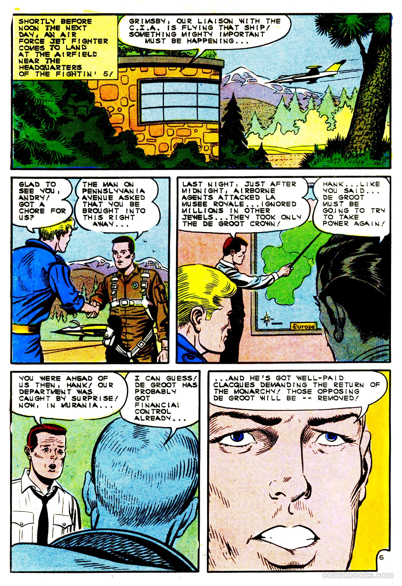 Fightin' Five #37 — page 10 of 36