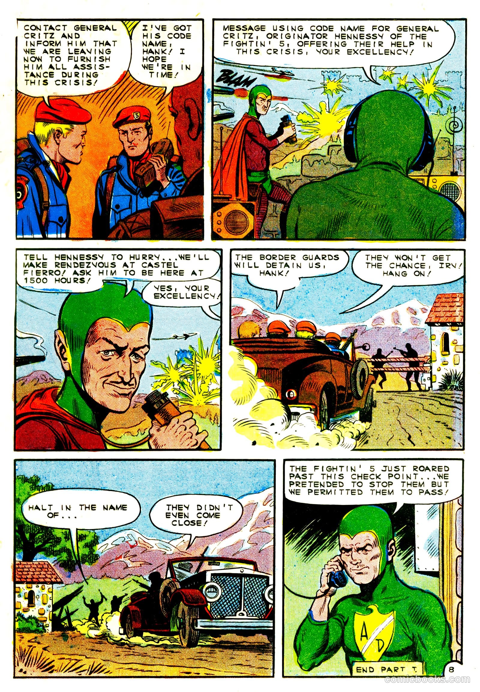 Fightin' Five #37 — page 12 of 36
