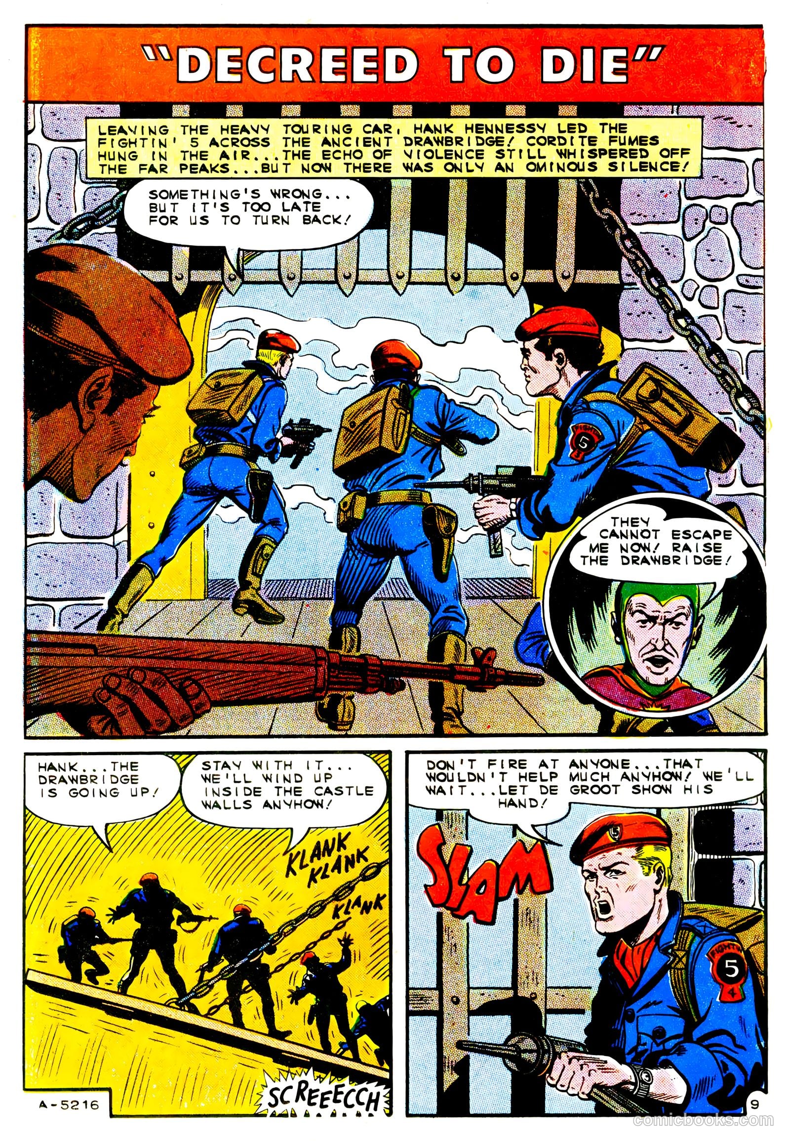 Fightin' Five #37 — page 15 of 36