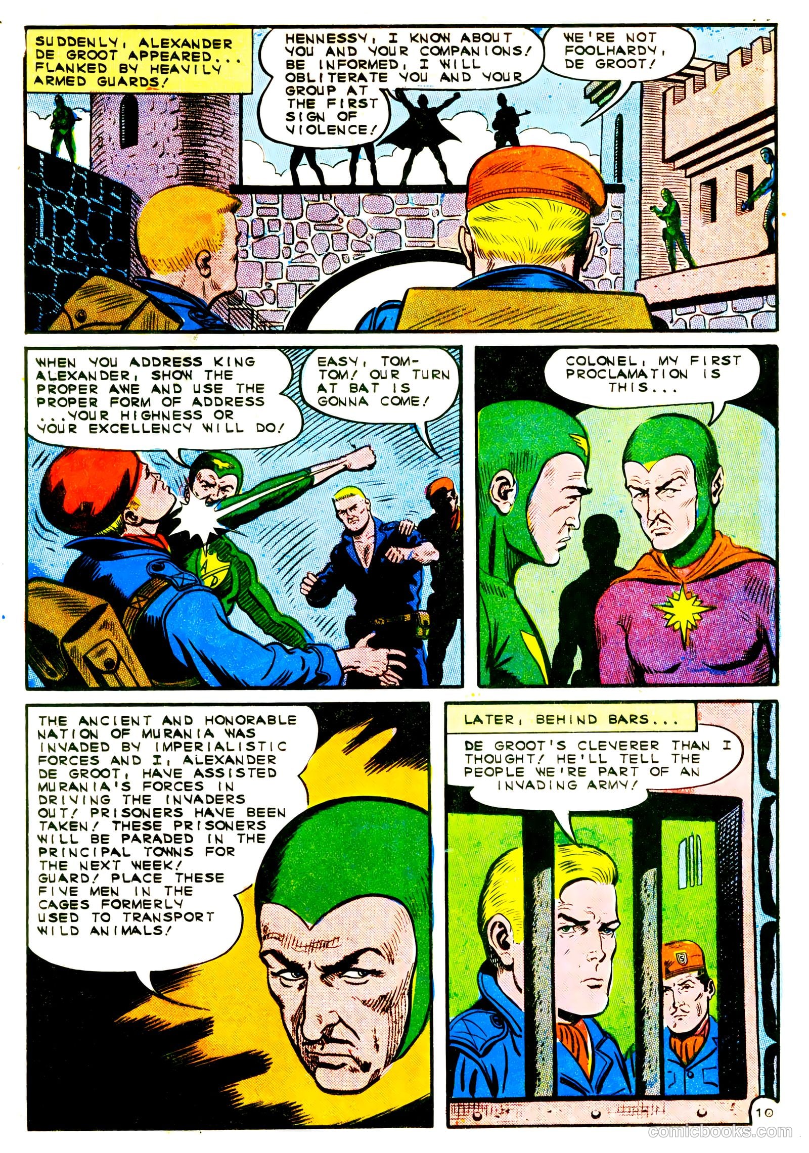 Fightin' Five #37 — page 16 of 36