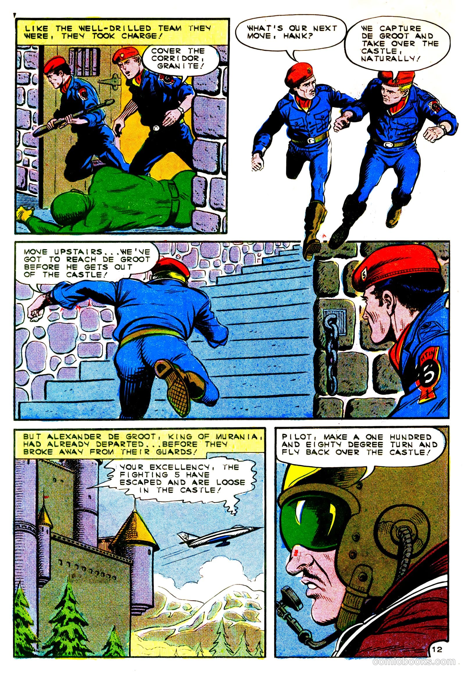 Fightin' Five #37 — page 18 of 36