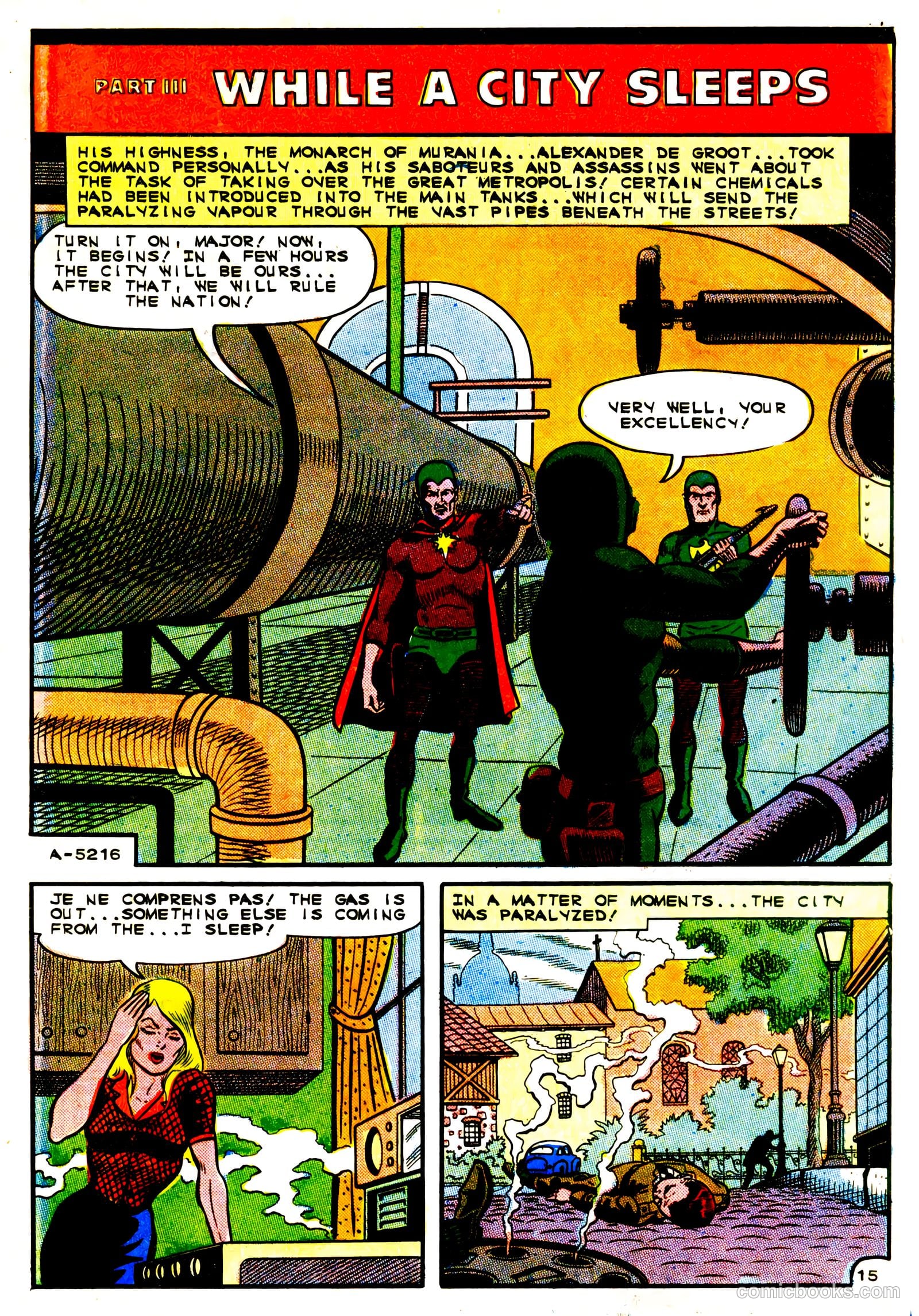 Fightin' Five #37 — page 21 of 36