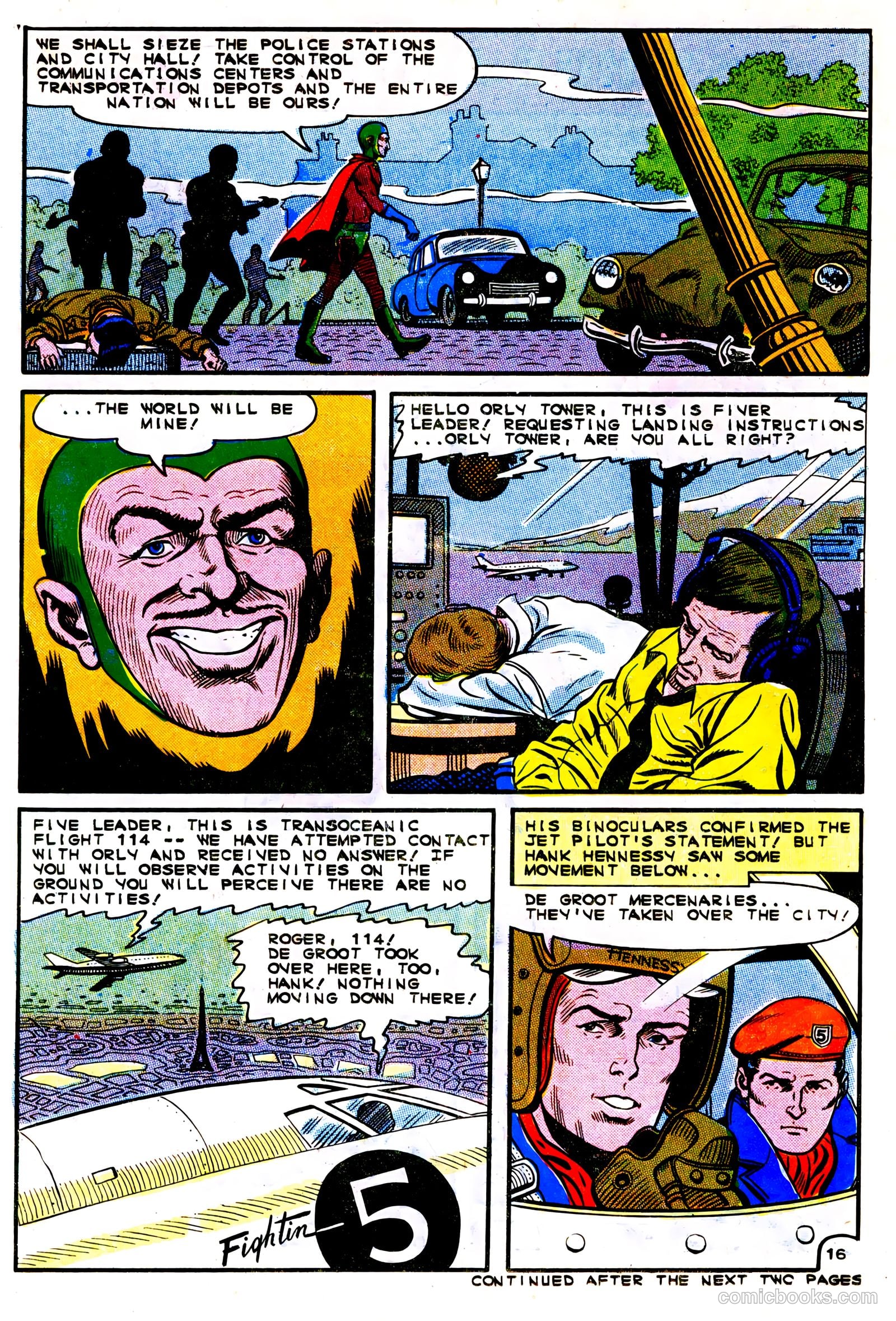 Fightin' Five #37 — page 22 of 36