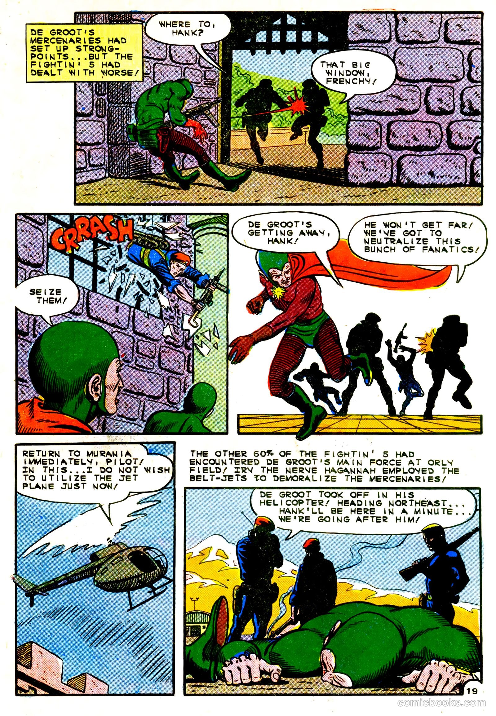 Fightin' Five #37 — page 27 of 36