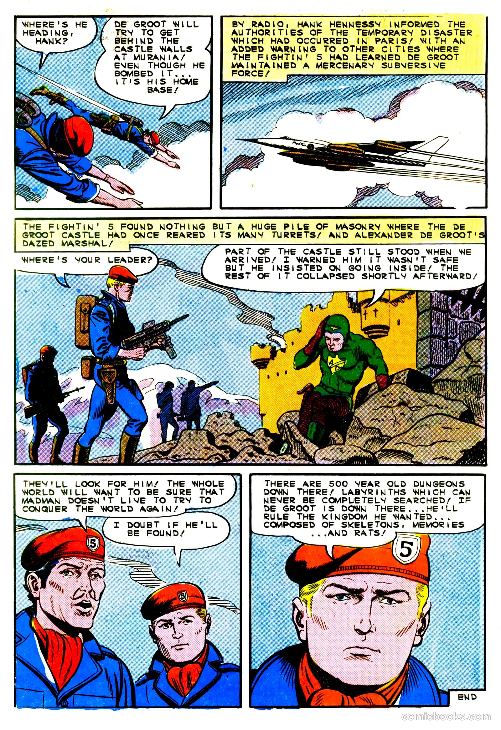 Fightin' Five #37 — page 28 of 36