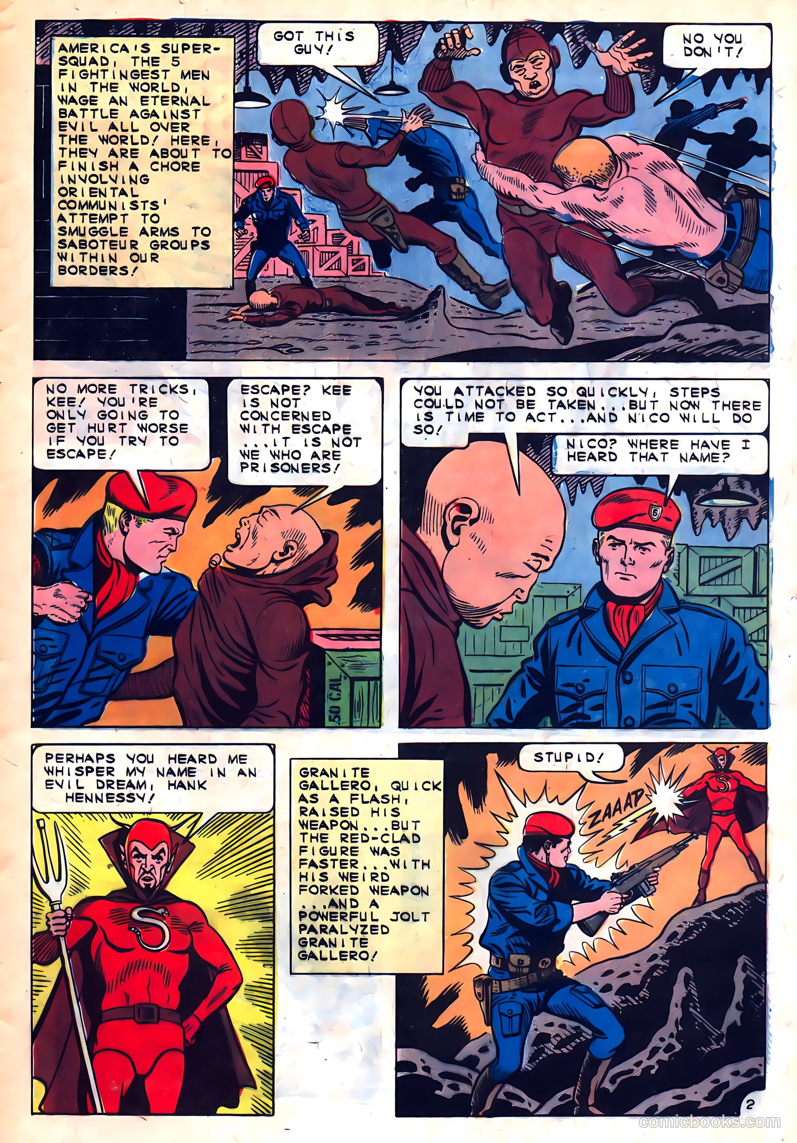 Fightin' Five #38 — page 5 of 36