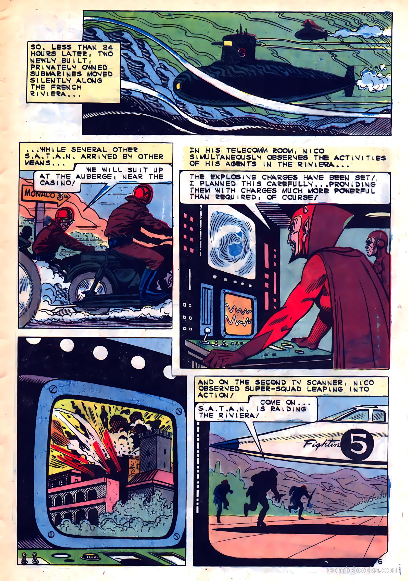 Fightin' Five #38 — page 9 of 36