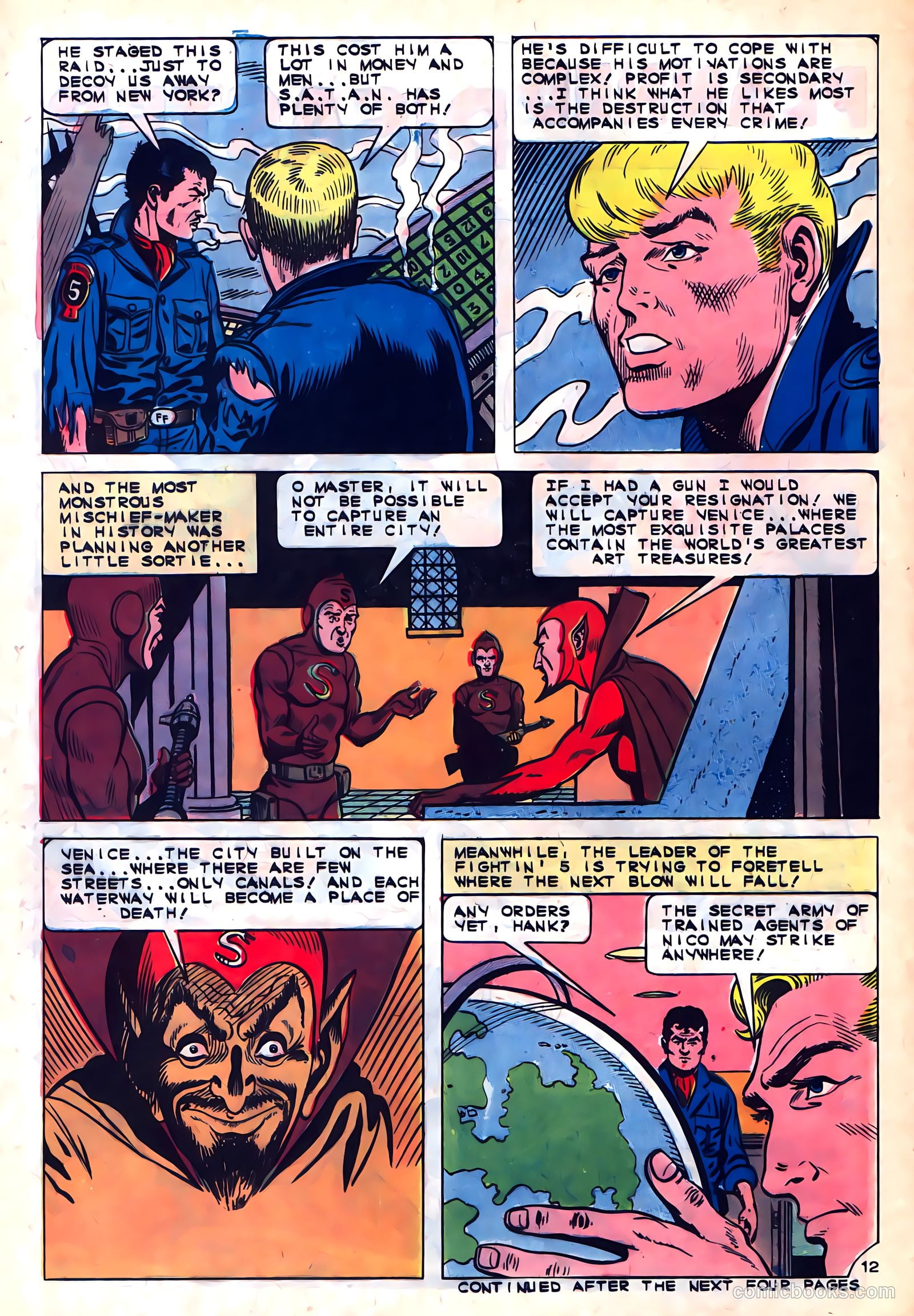 Fightin' Five #38 — page 16 of 36
