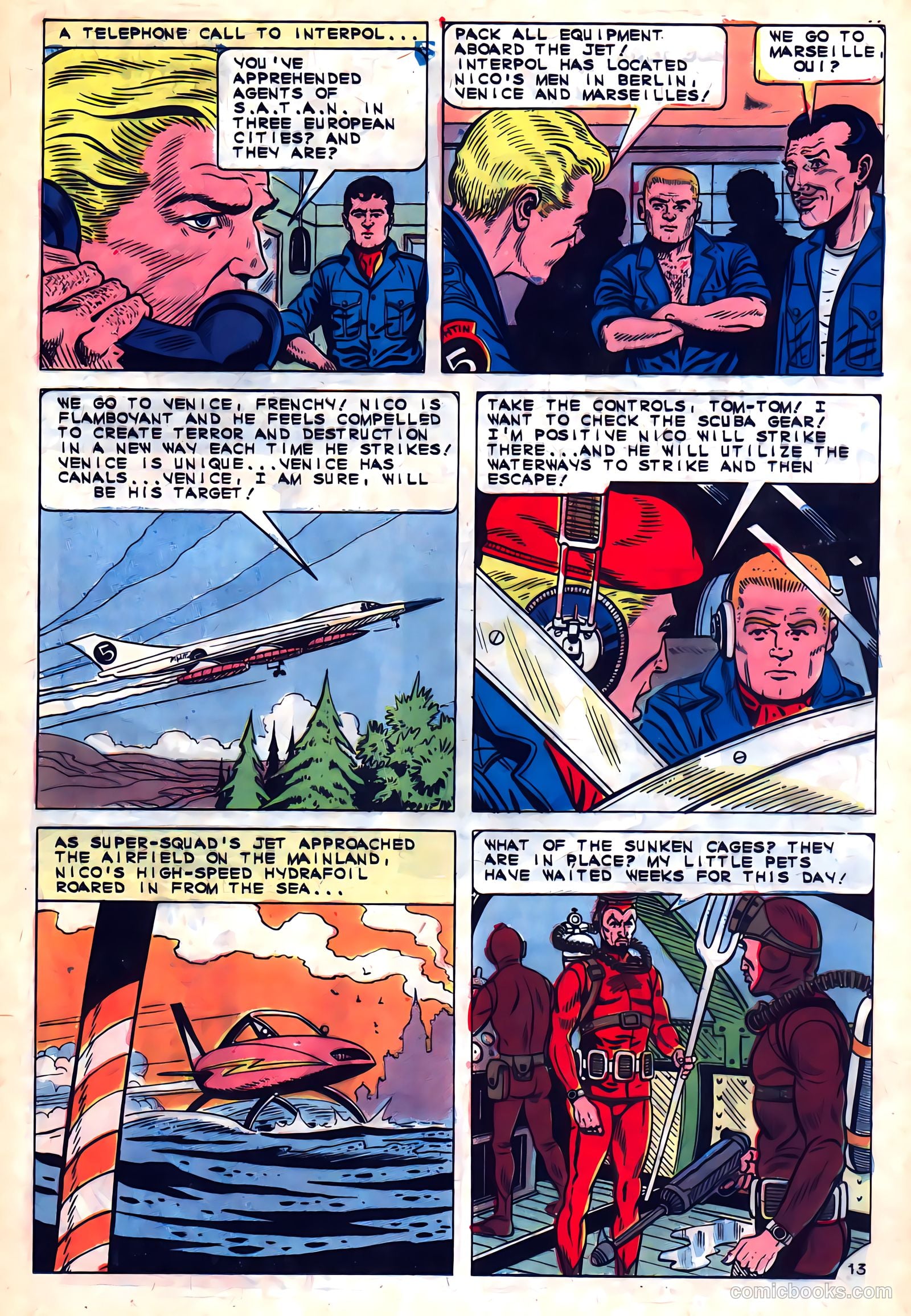 Fightin' Five #38 — page 21 of 36