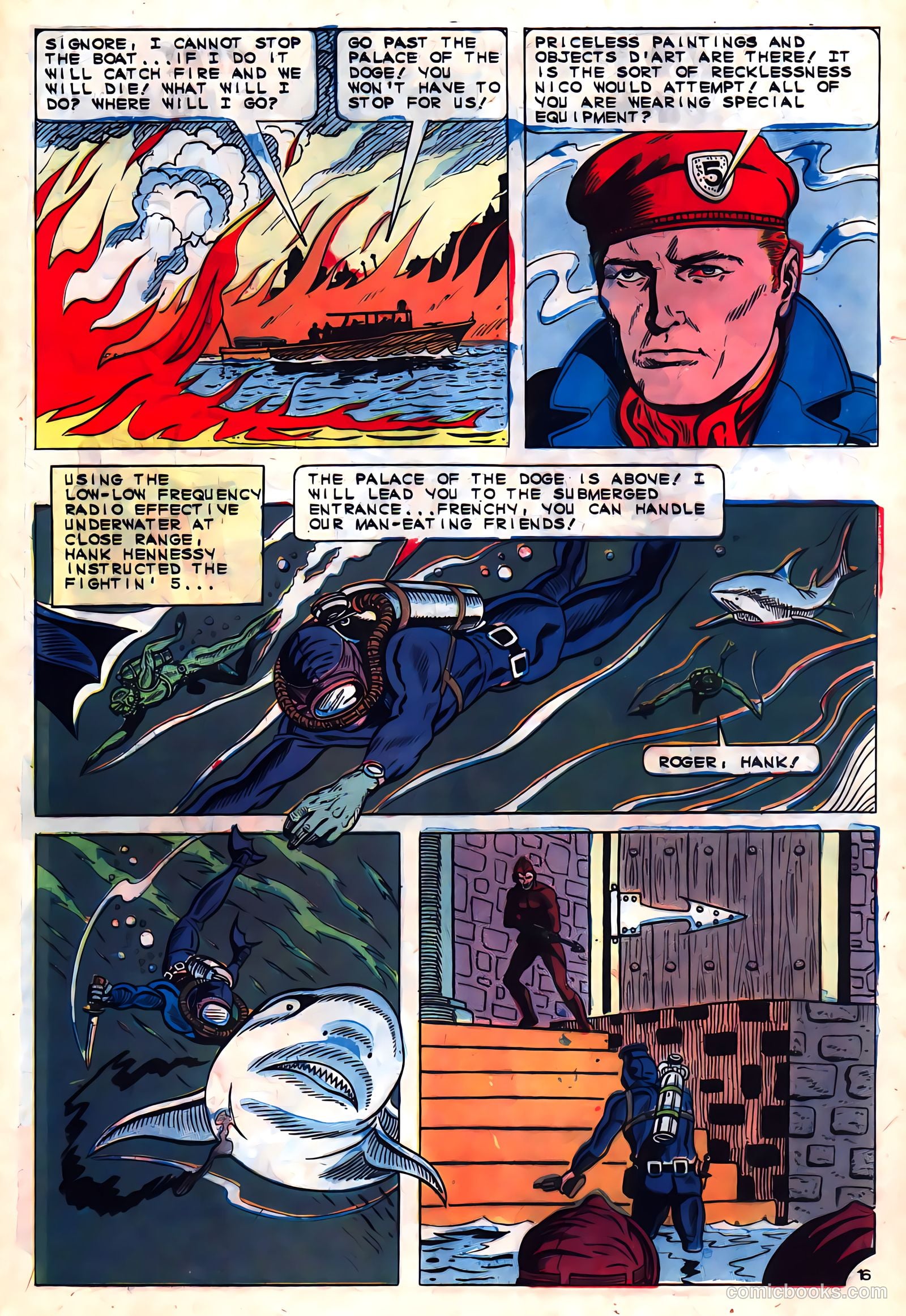 Fightin' Five #38 — page 25 of 36