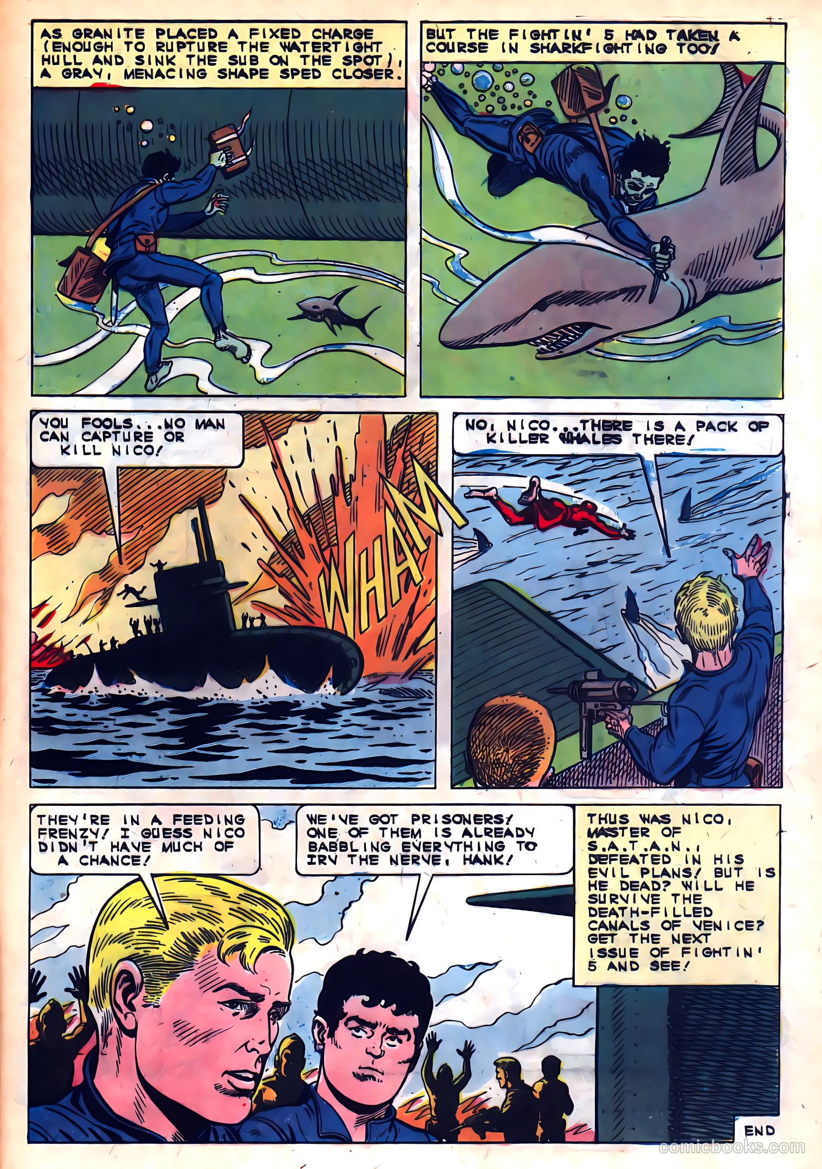 Fightin' Five #38 — page 29 of 36