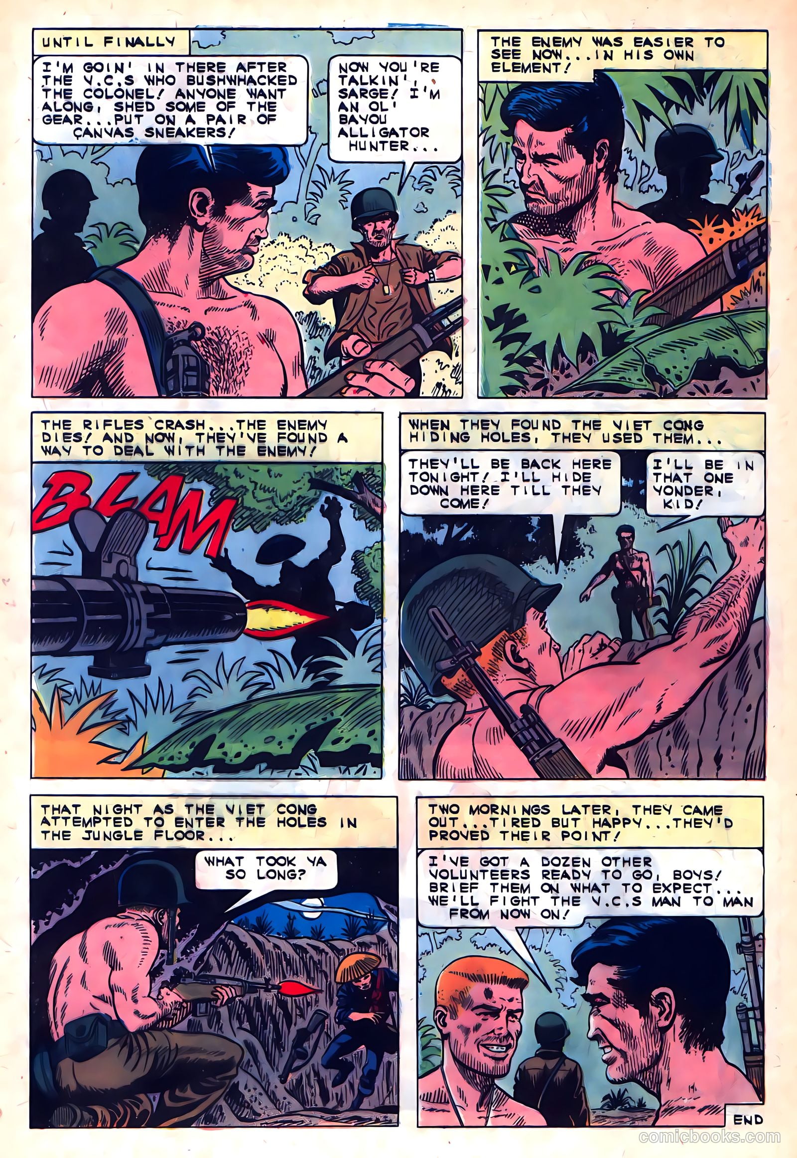 Fightin' Five #38 — page 32 of 36
