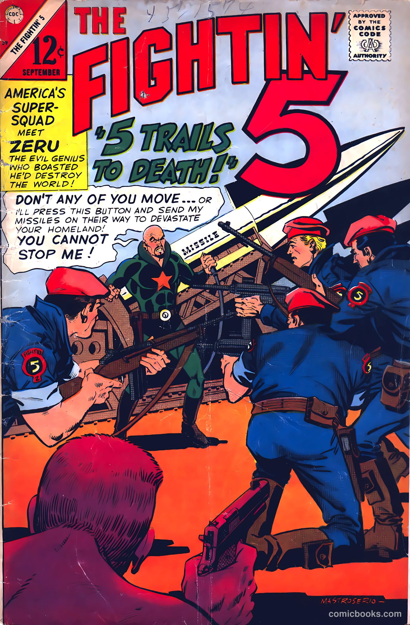 Fightin' Five #39 — page 1 of 36