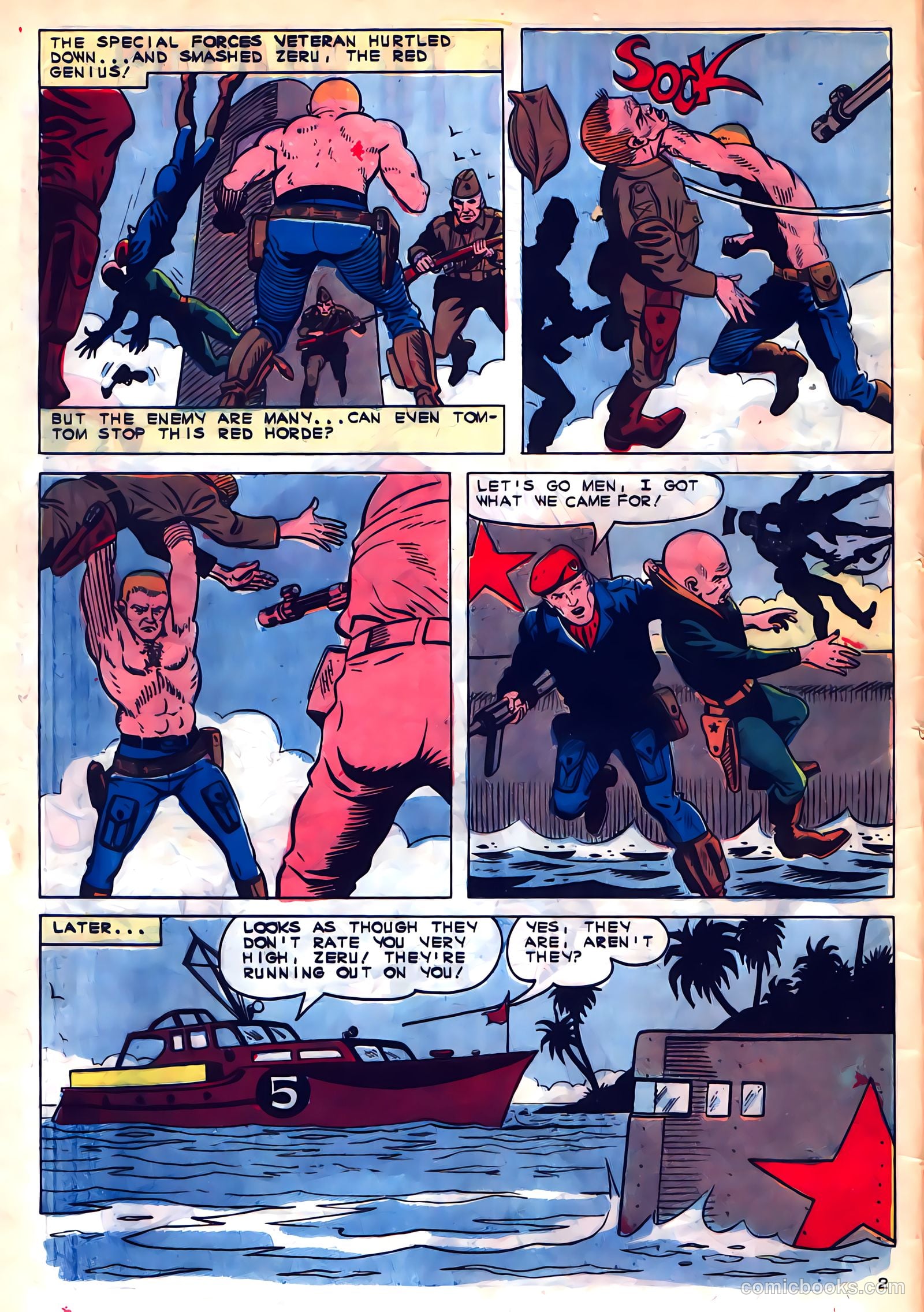 Fightin' Five #39 — page 4 of 36