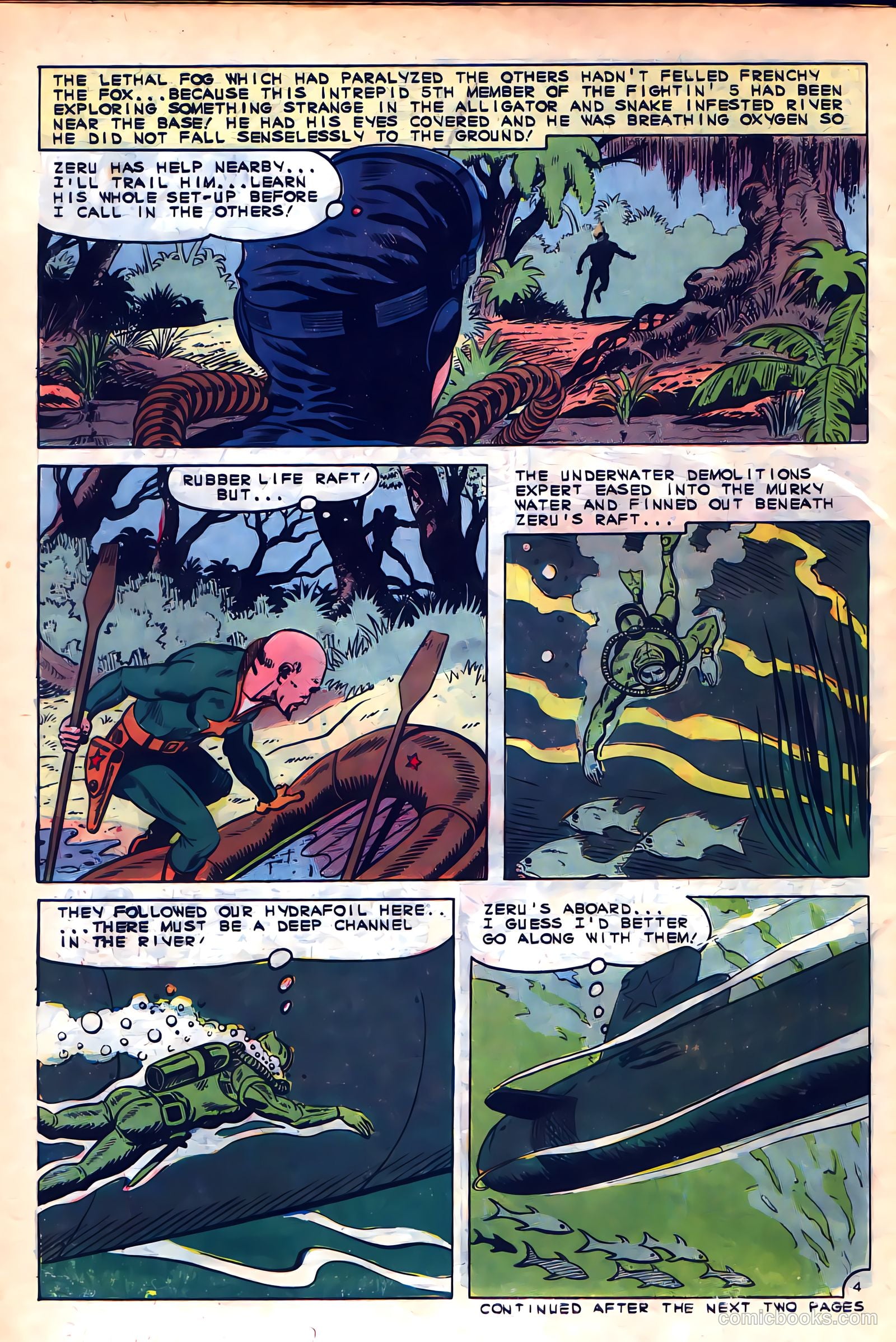 Fightin' Five #39 — page 6 of 36