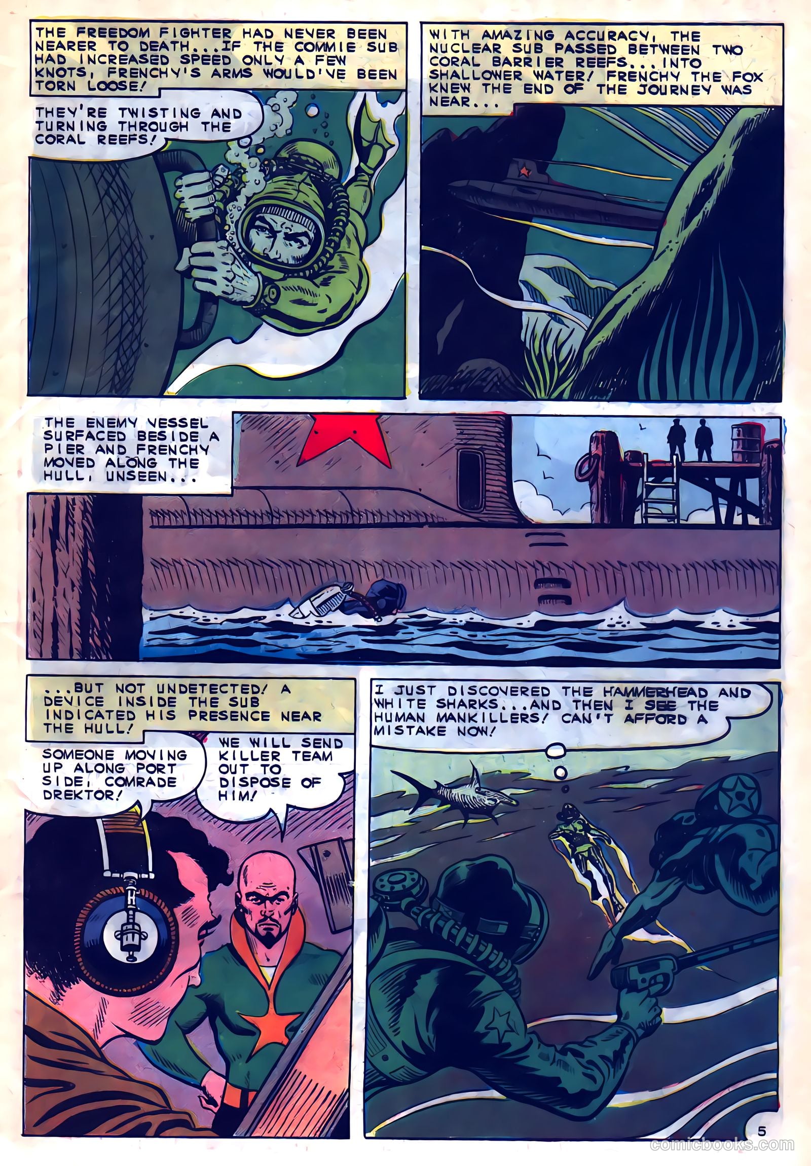 Fightin' Five #39 — page 9 of 36