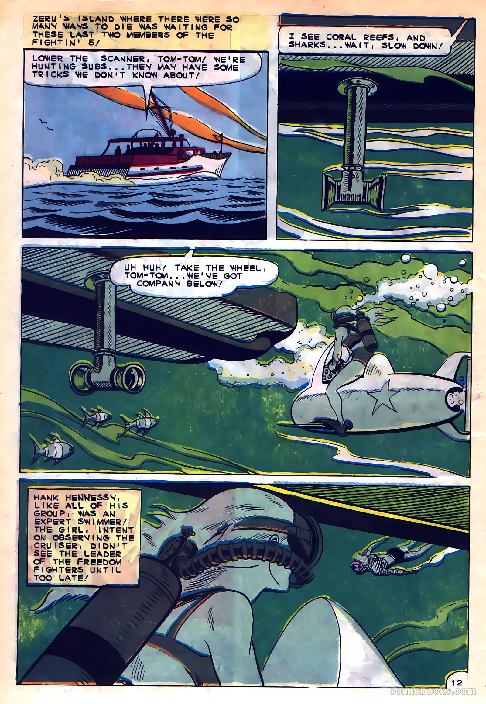 Fightin' Five #39 — page 18 of 36