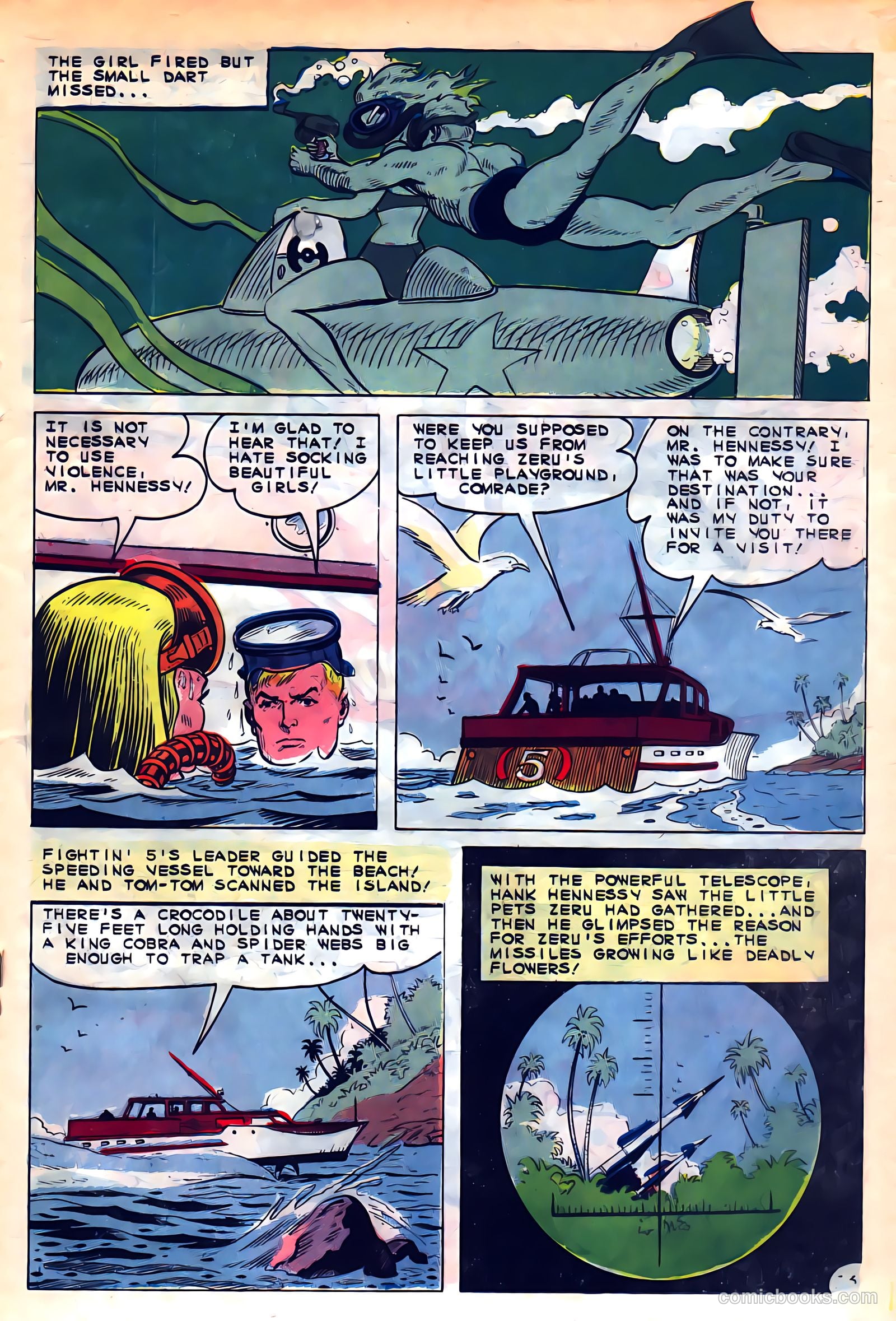 Fightin' Five #39 — page 19 of 36