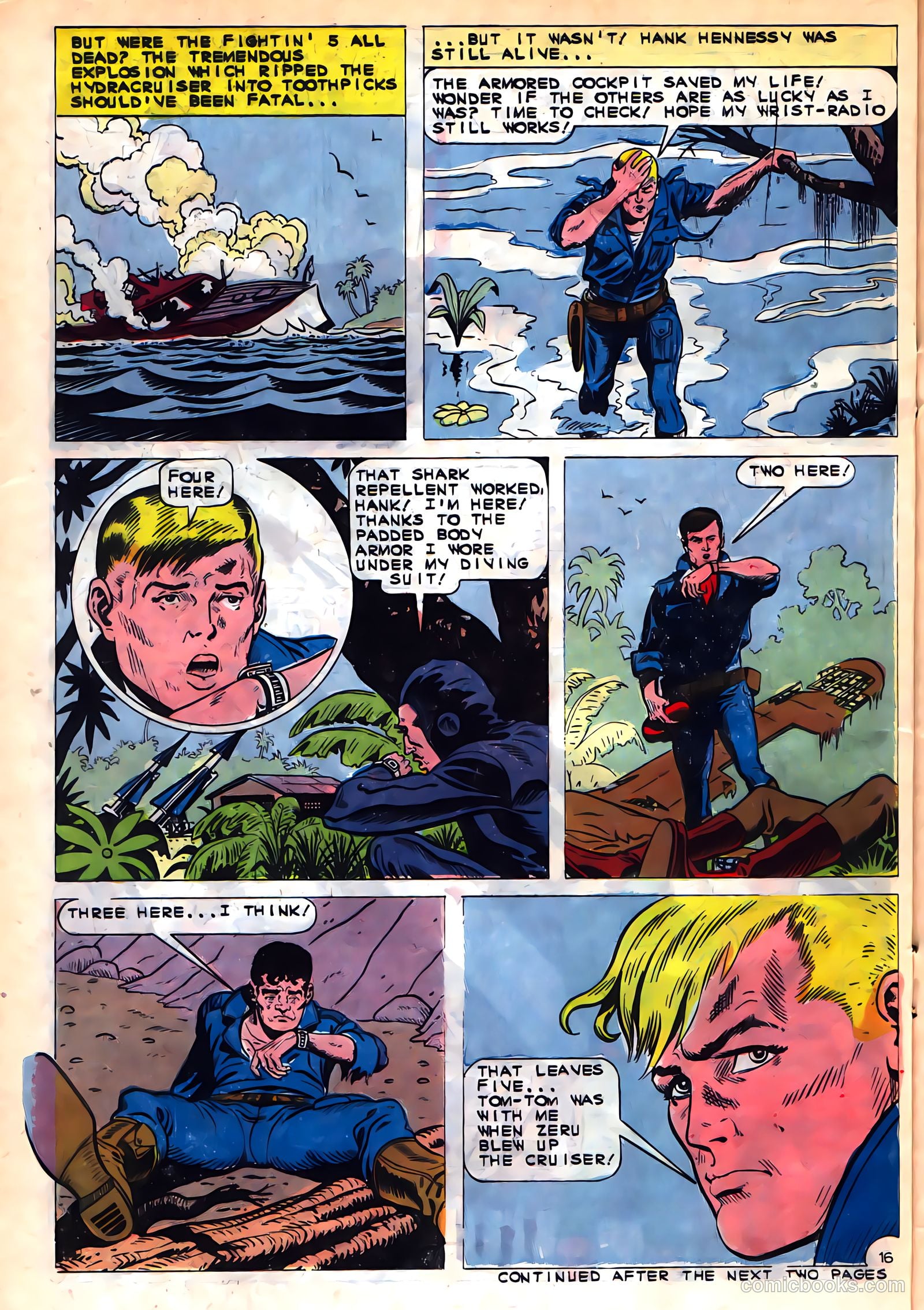 Fightin' Five #39 — page 22 of 36