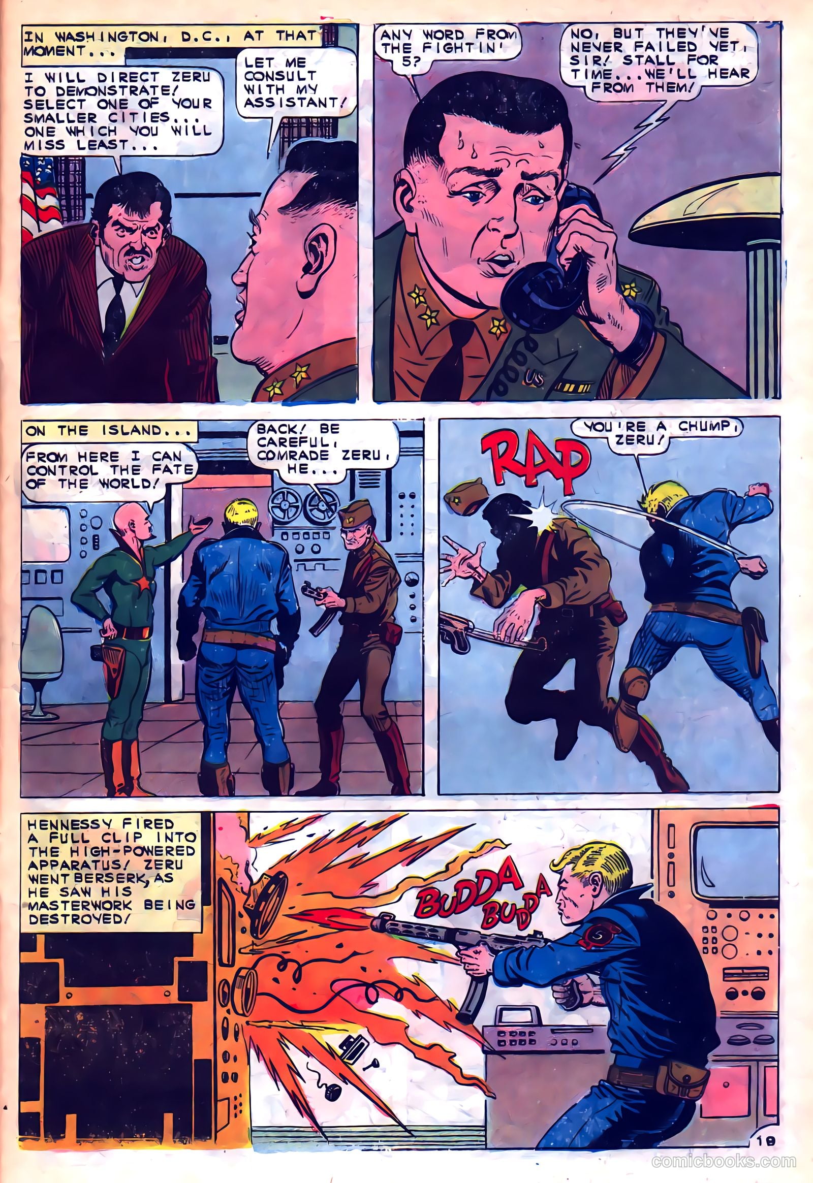 Fightin' Five #39 — page 27 of 36