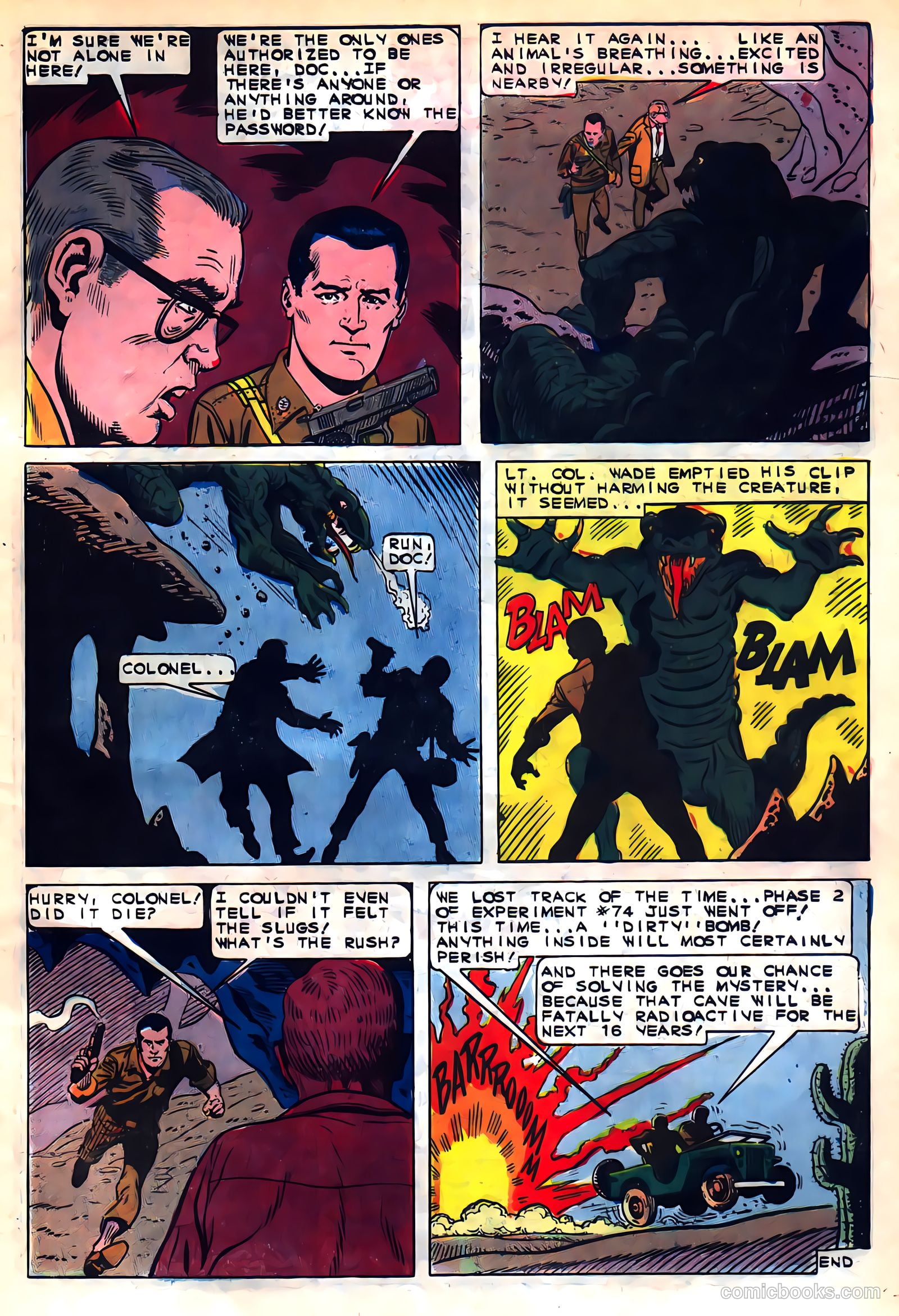 Fightin' Five #39 — page 33 of 36