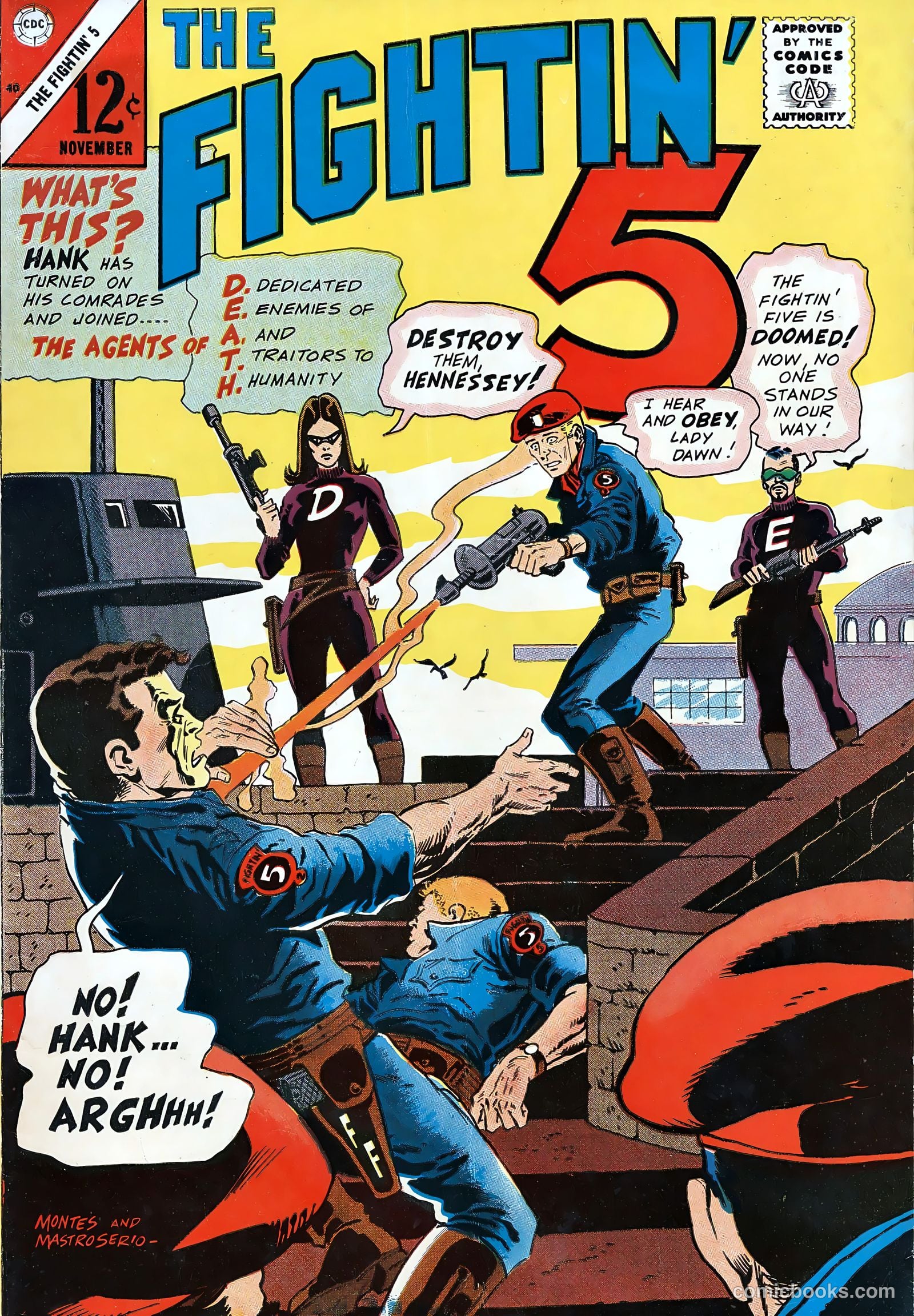 Fightin' Five #40 — page 1 of 19