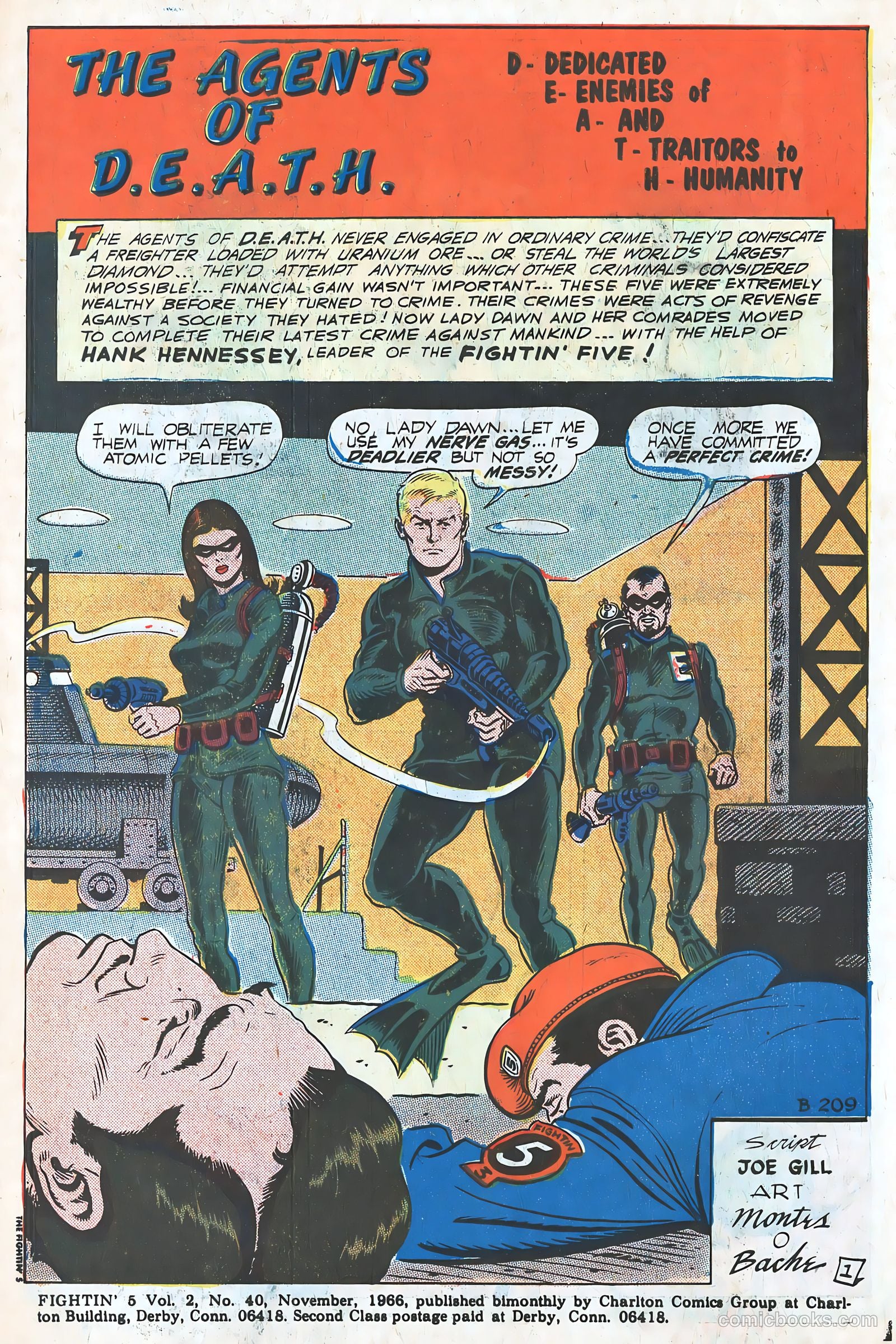 Fightin' Five #40 — page 3 of 19