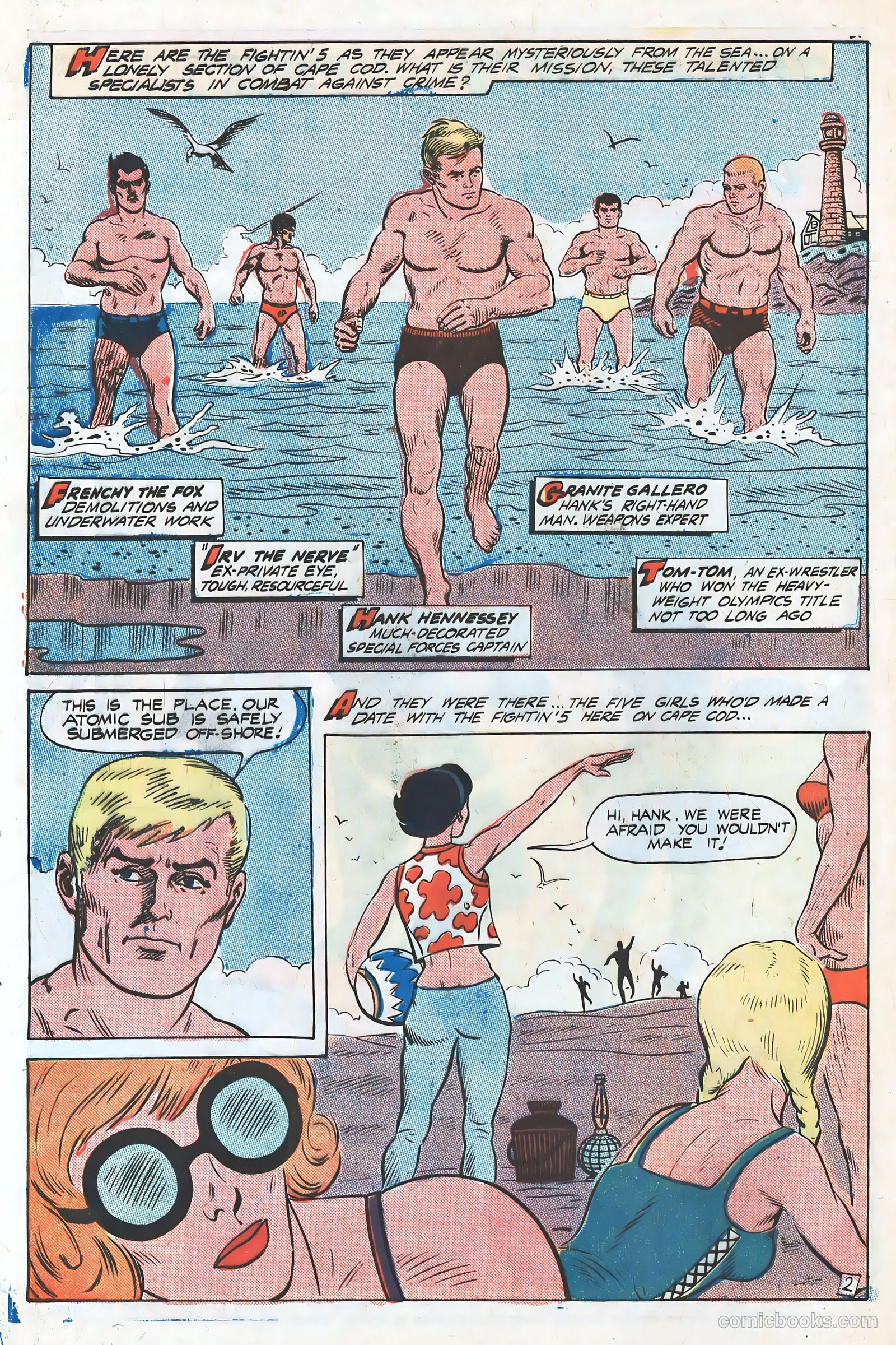 Fightin' Five #40 — page 4 of 19
