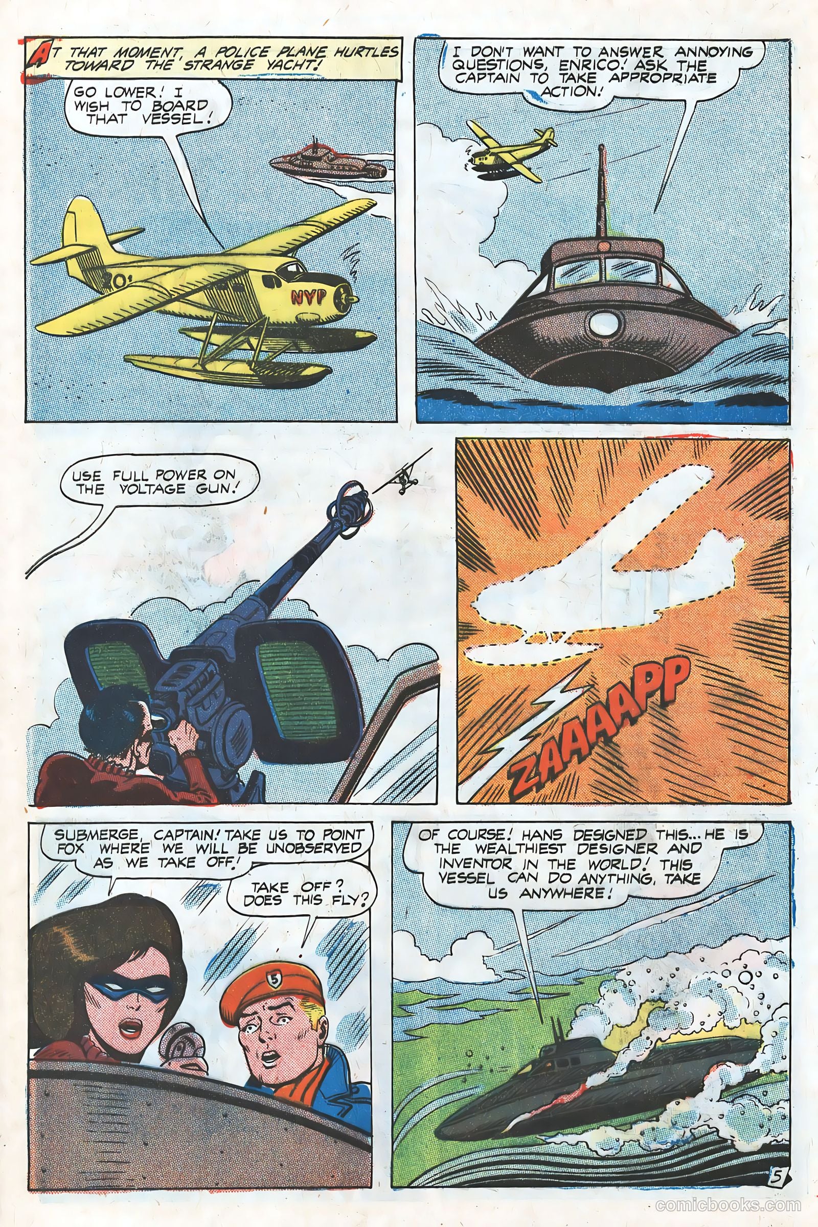 Fightin' Five #40 — page 9 of 19