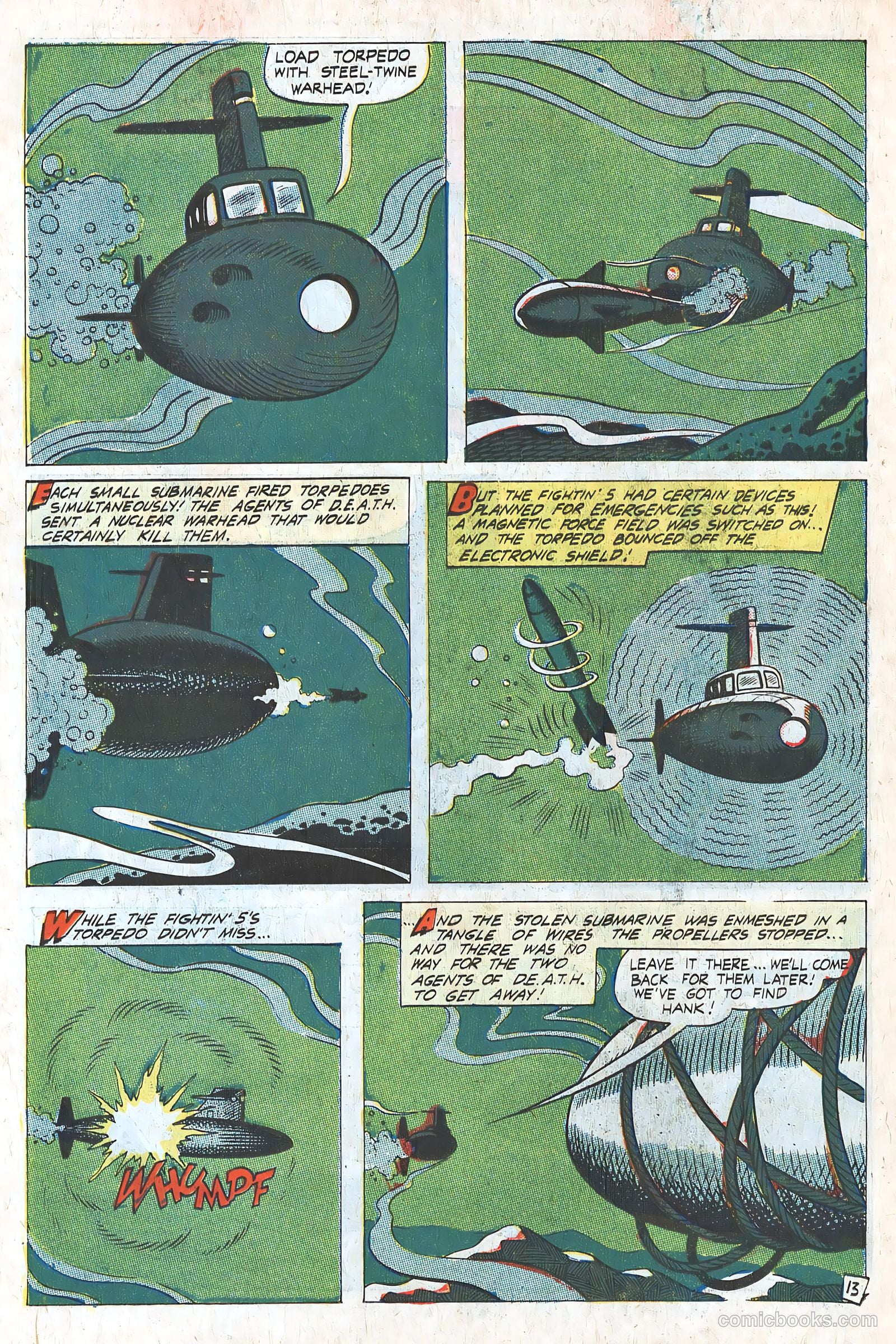 Fightin' Five #40 — page 18 of 19